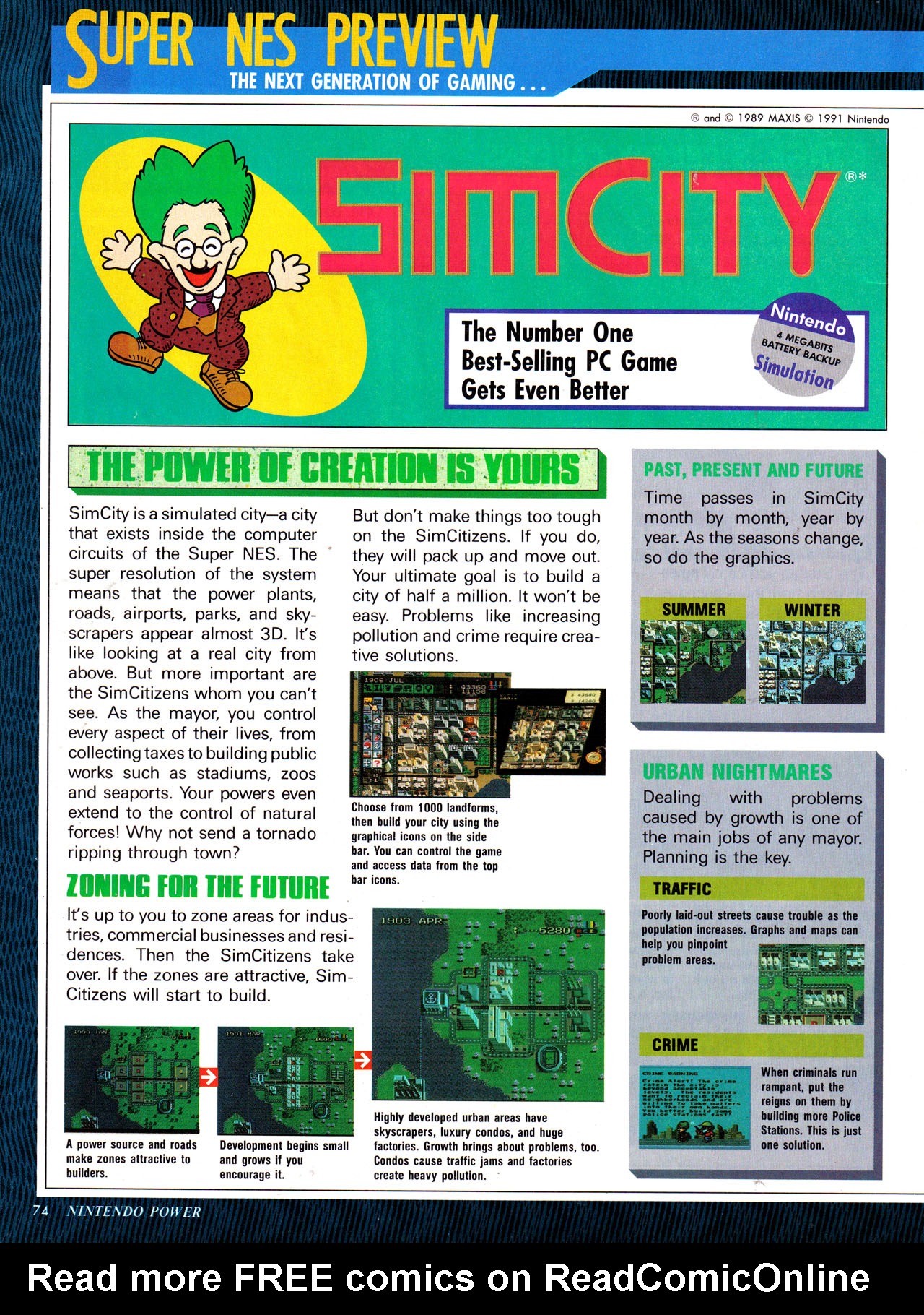 Read online Nintendo Power comic -  Issue #28 - 83