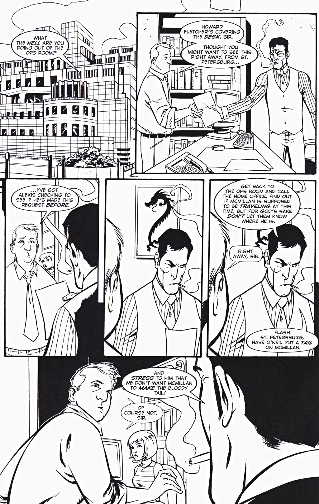 Read online Queen & Country comic -  Issue #26 - 7