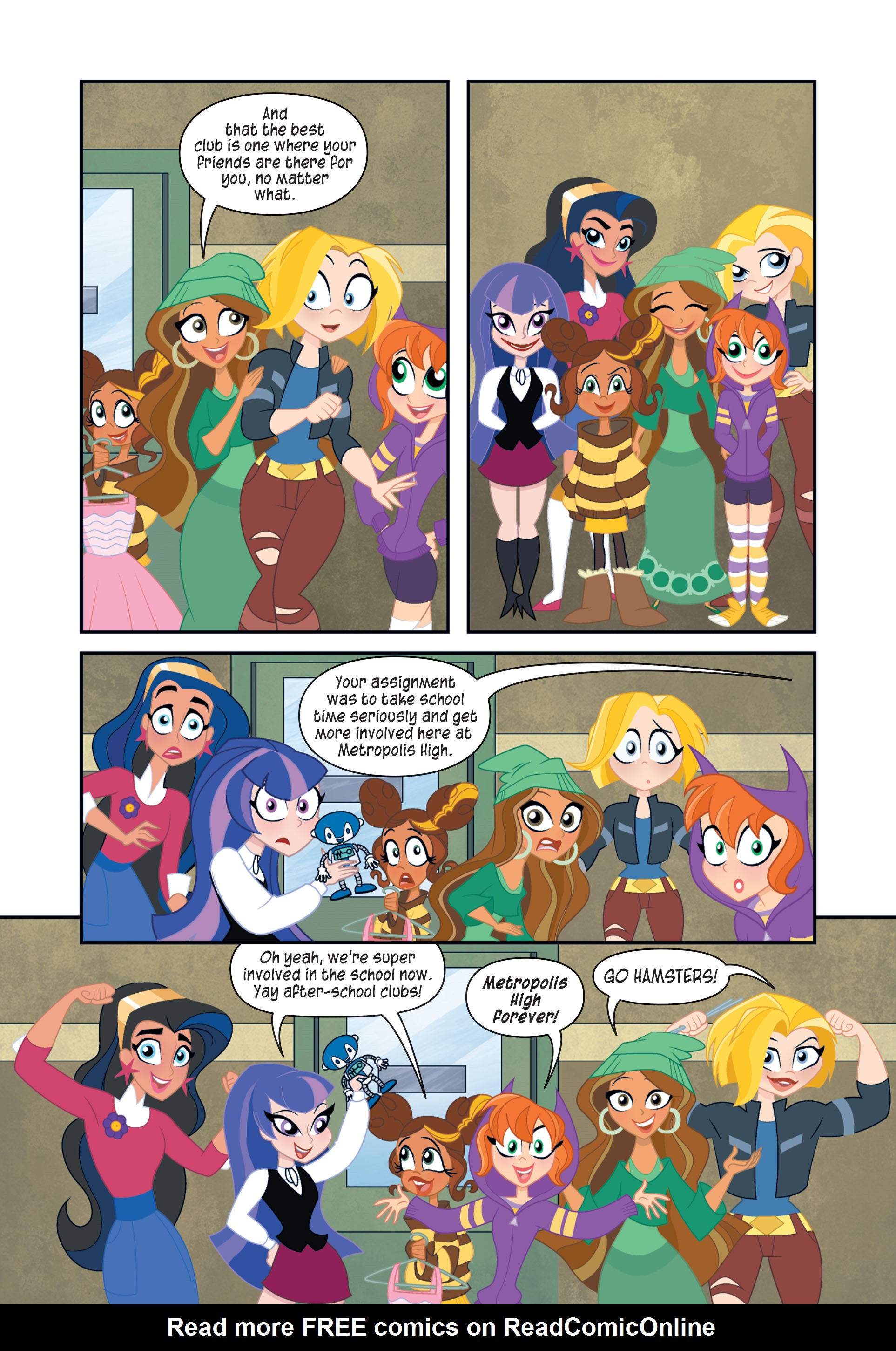Read online DC Super Hero Girls: At Metropolis High comic -  Issue # TPB - 127
