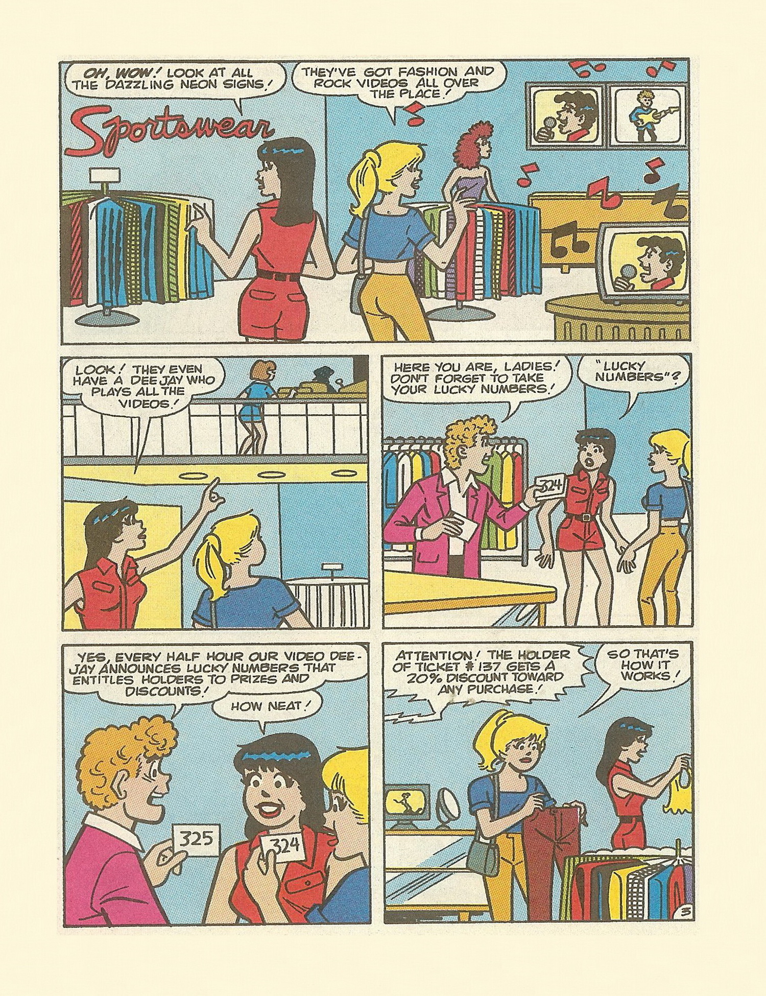 Read online Betty and Veronica Digest Magazine comic -  Issue #57 - 63