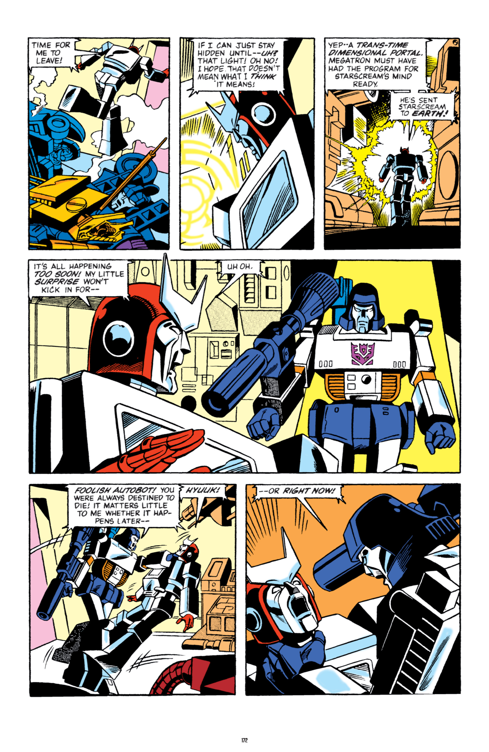 Read online The Transformers Classics comic -  Issue # TPB 5 - 173