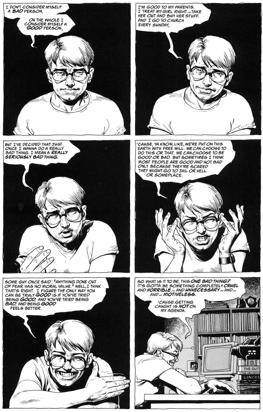 Read online Batman Black and White comic -  Issue #4 - 5