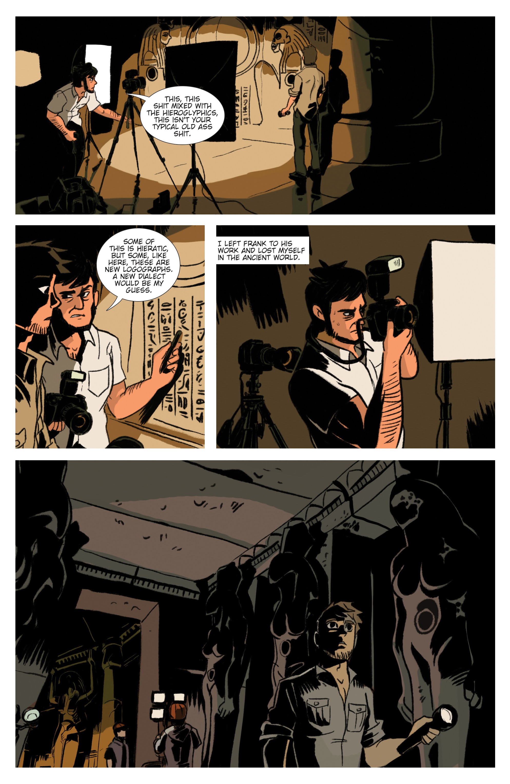 Read online Outer God comic -  Issue #1 - 19