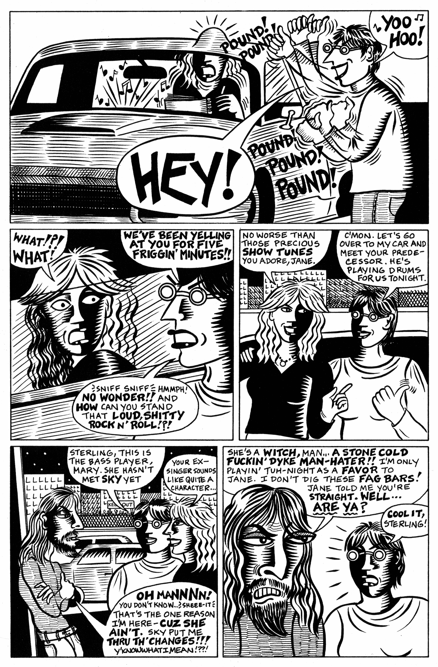 Read online Slutburger comic -  Issue #5 - 3