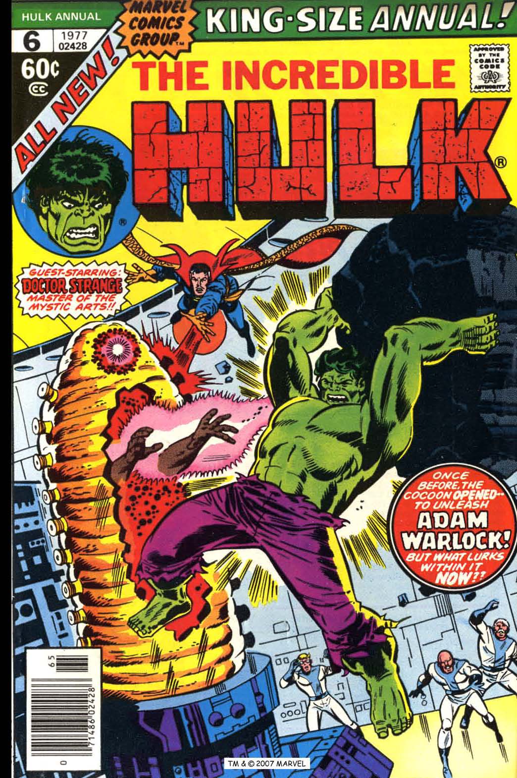 Read online The Incredible Hulk (1968) comic -  Issue # _Annual 1977 - 1