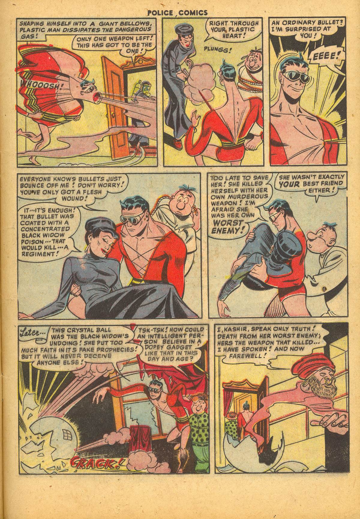 Read online Police Comics comic -  Issue #96 - 13