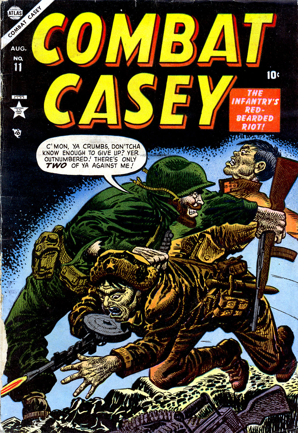 Read online Combat Casey comic -  Issue #11 - 1