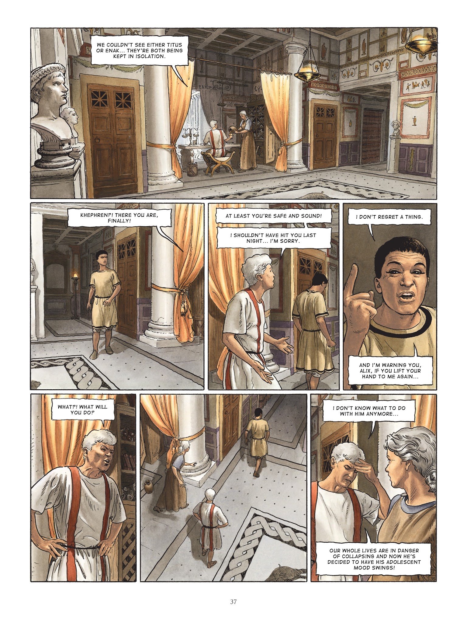 Read online Alix Senator comic -  Issue #3 - 38