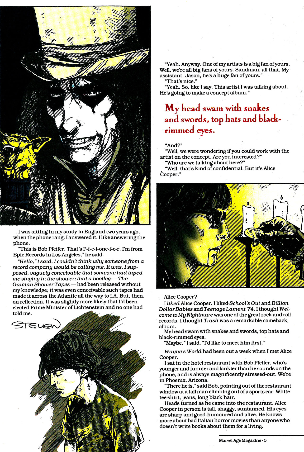 Read online Marvel Age comic -  Issue #136 - 6