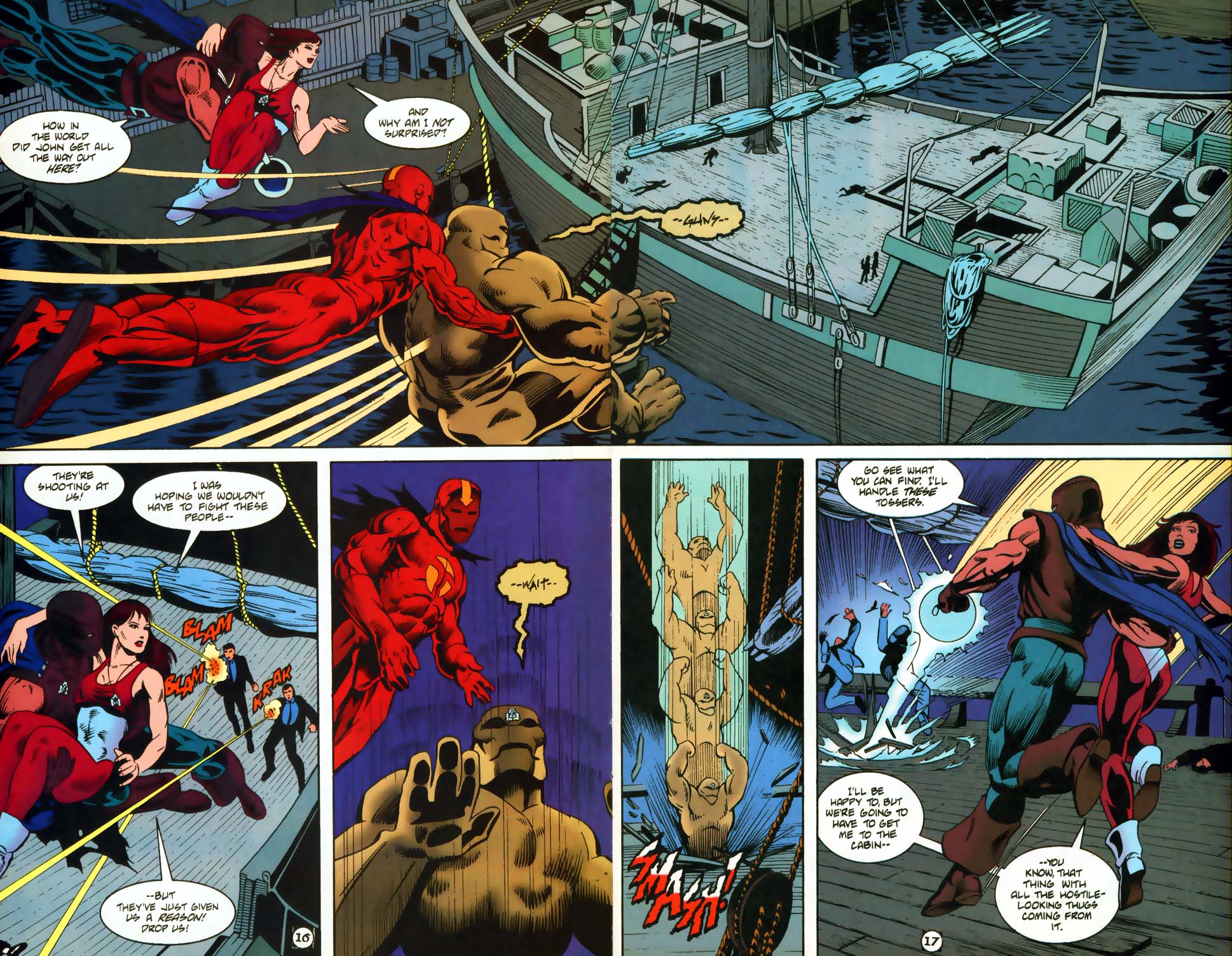 Read online Primal Force comic -  Issue #4 - 16