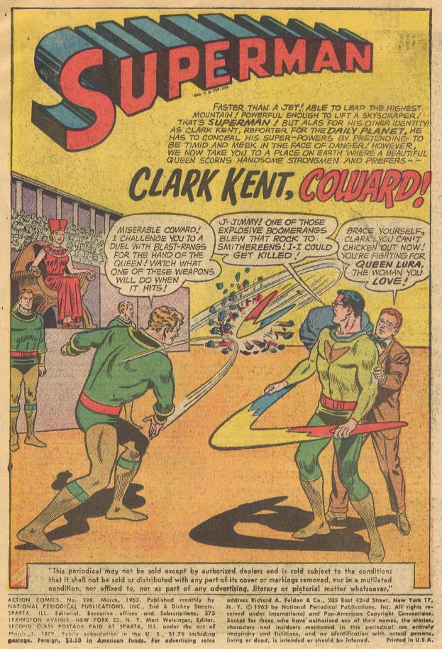 Read online Action Comics (1938) comic -  Issue #298 - 3