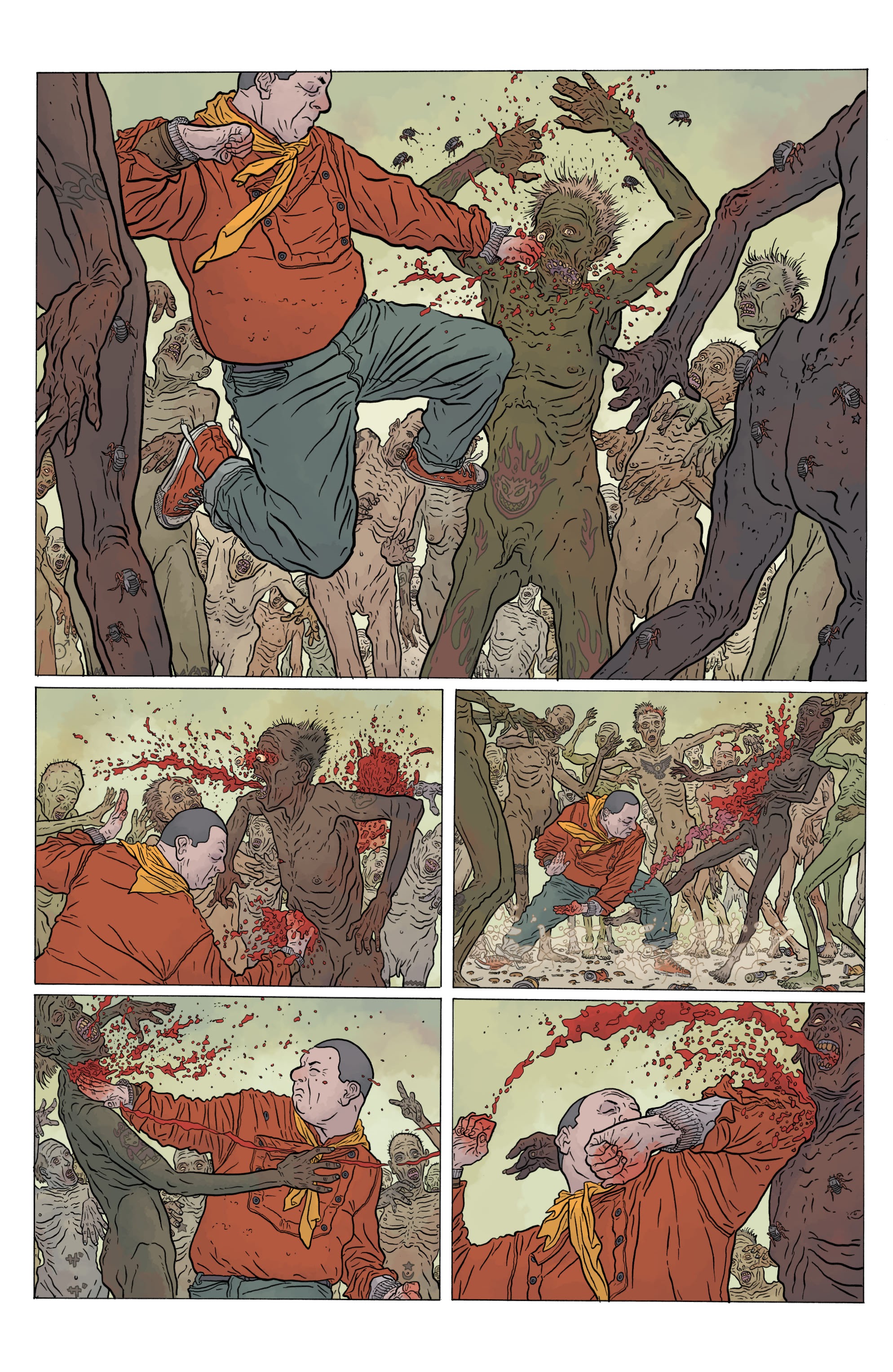 Read online The Shaolin Cowboy: Who'll Stop the Reign? comic -  Issue # _TPB - 73