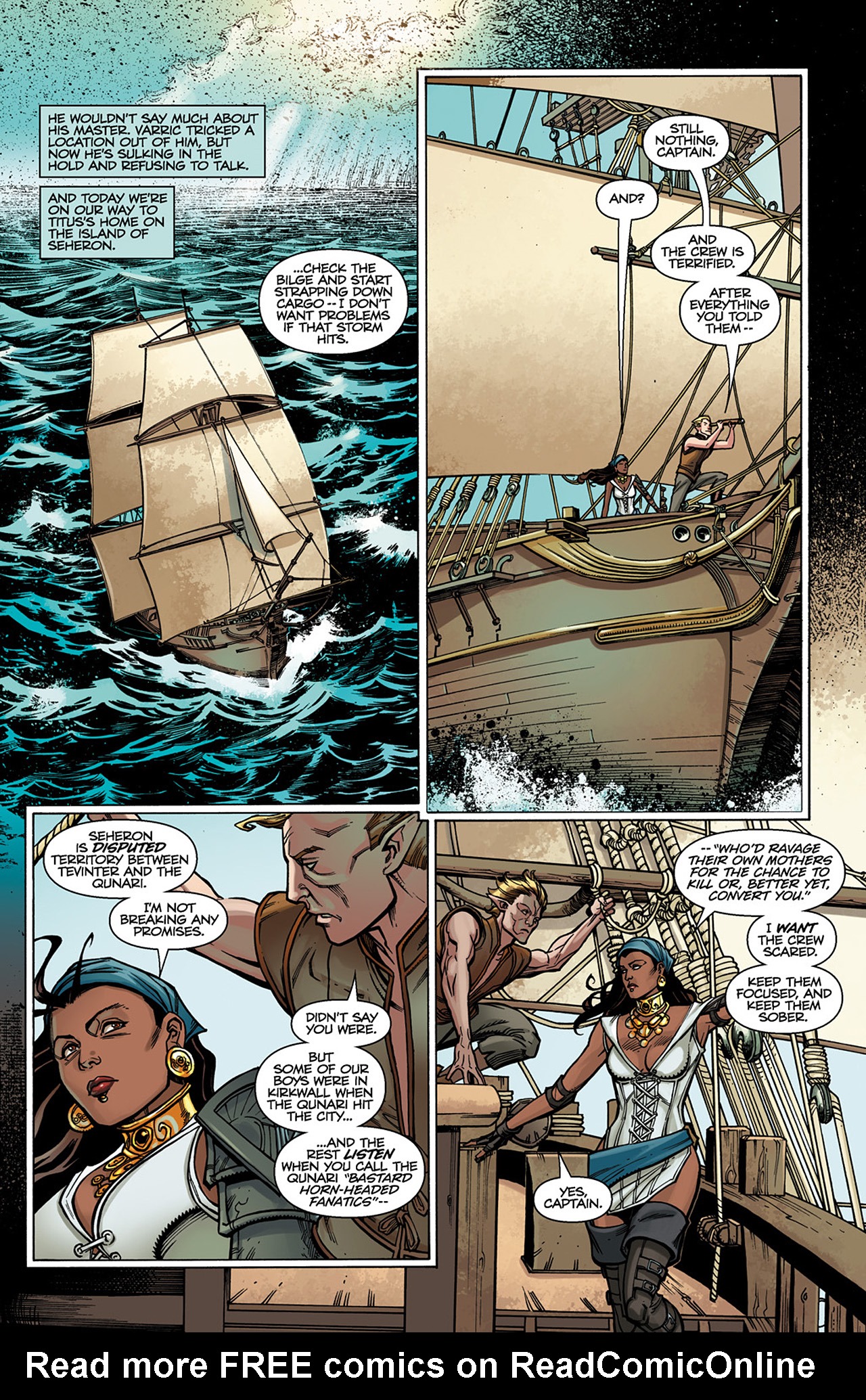 Read online Dragon Age: Those Who Speak comic -  Issue #1 - 18