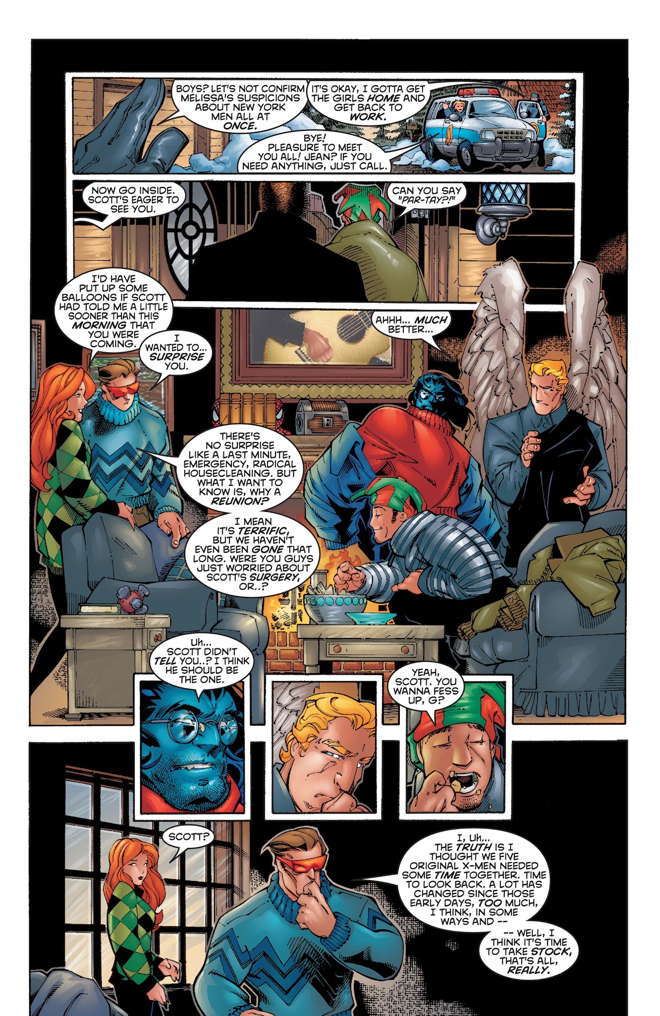 Read online X-Men: Blue: Reunion comic -  Issue # TPB - 164