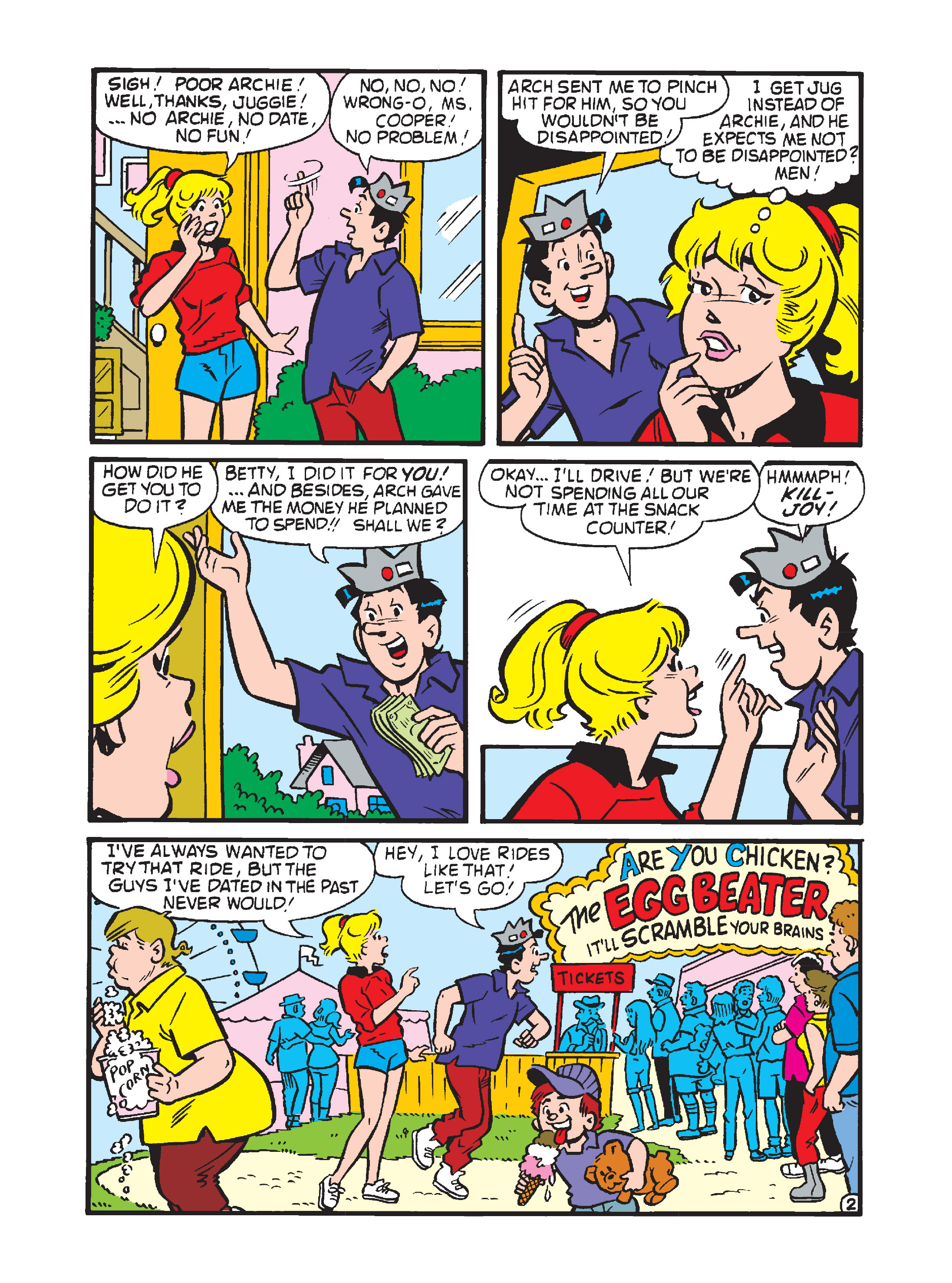Read online Betty and Veronica Double Digest comic -  Issue #225 - 271