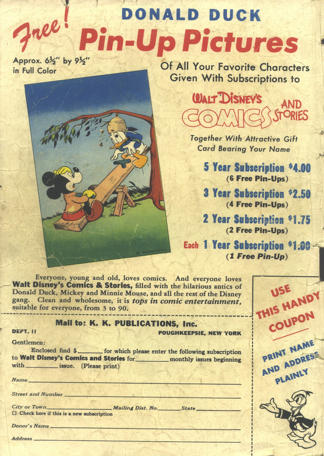 Read online Walt Disney's Comics and Stories comic -  Issue #86 - 52