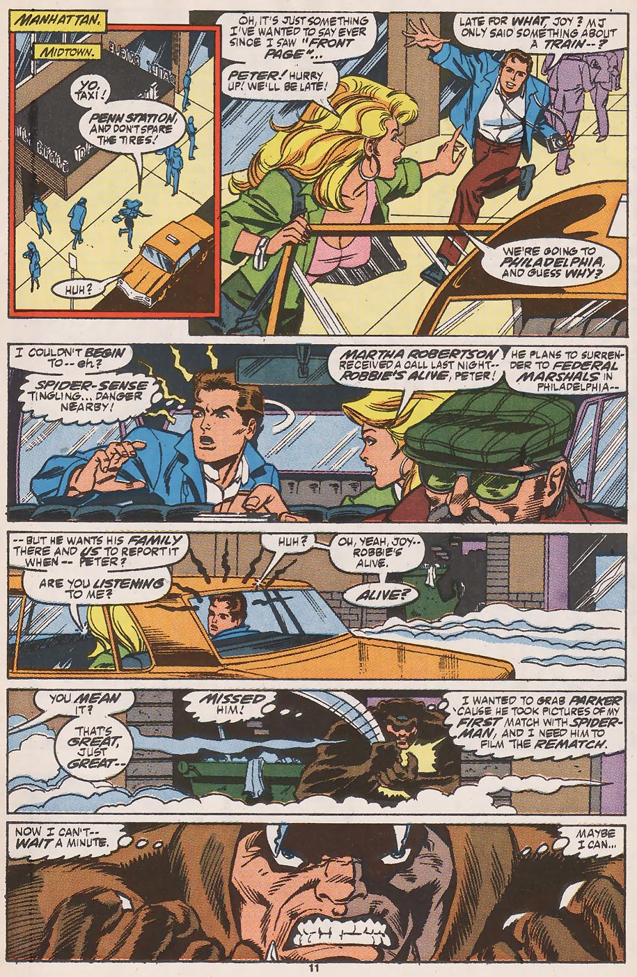 Read online Web of Spider-Man (1985) comic -  Issue #58 - 9