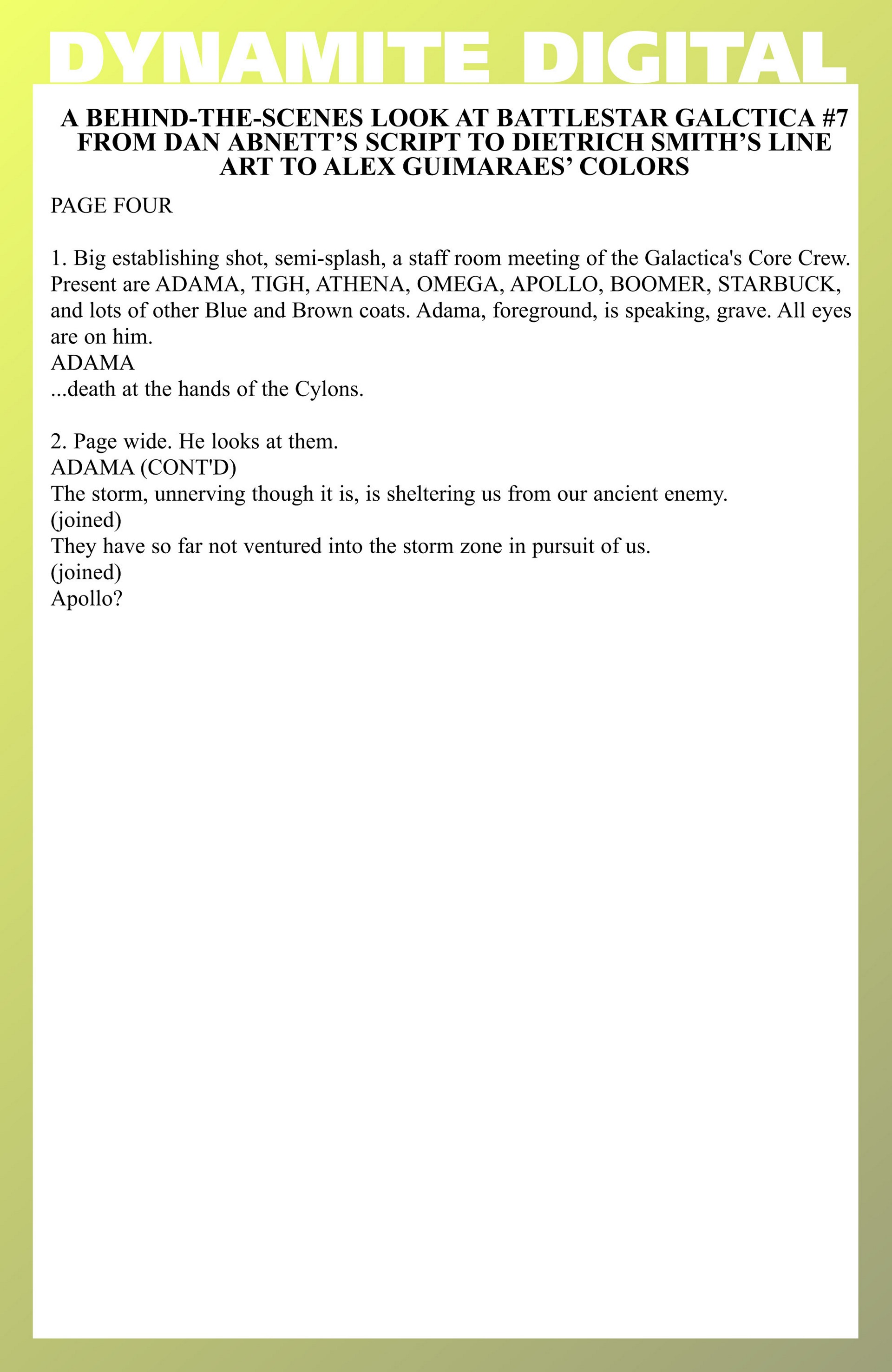 Read online Classic Battlestar Galactica (2013) comic -  Issue #7 - 32