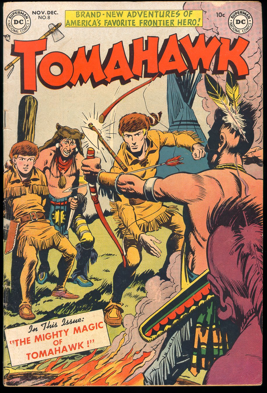 Read online Tomahawk comic -  Issue #8 - 1