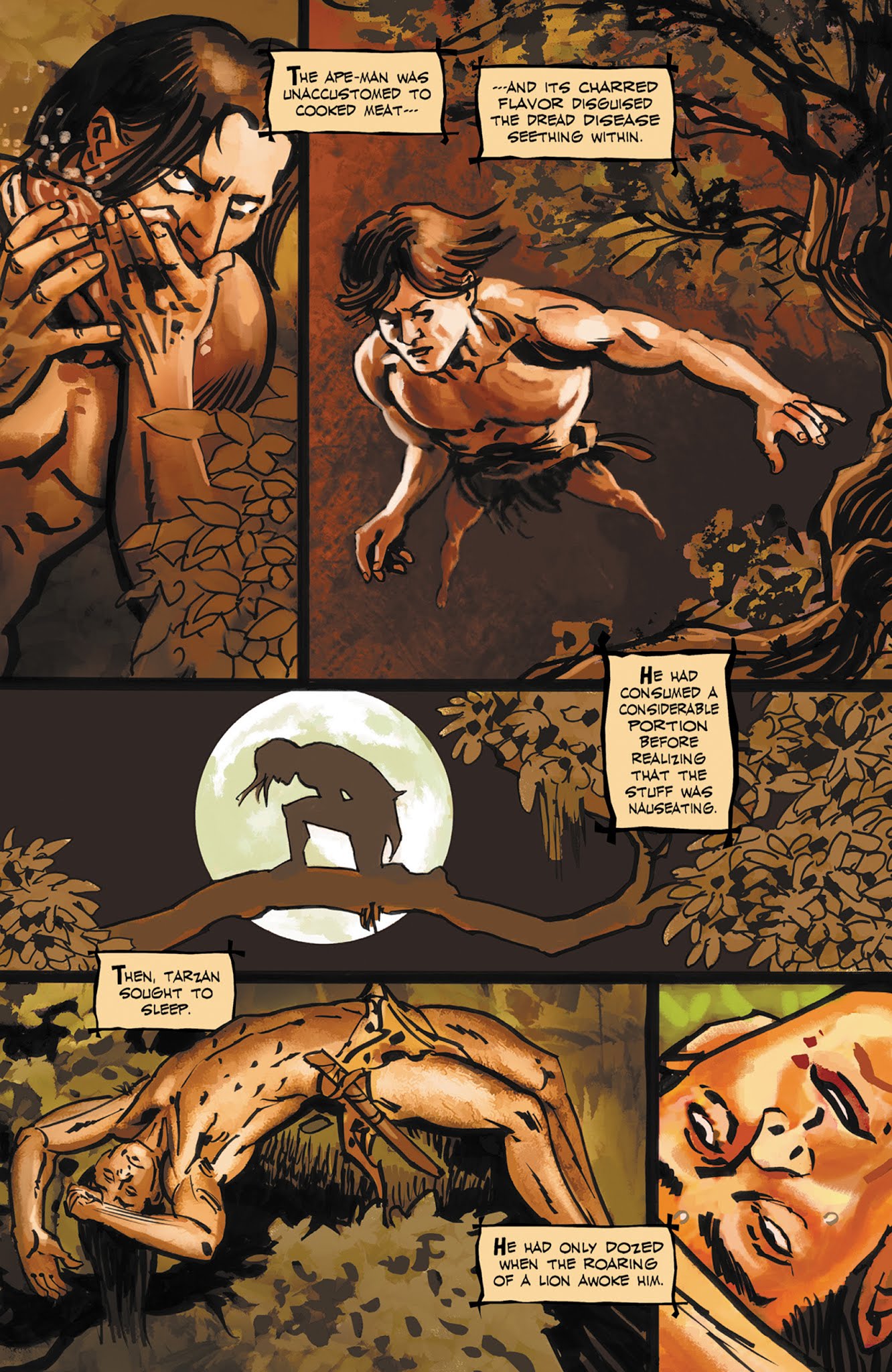 Read online Edgar Rice Burroughs' Jungle Tales of Tarzan comic -  Issue # TPB (Part 2) - 5