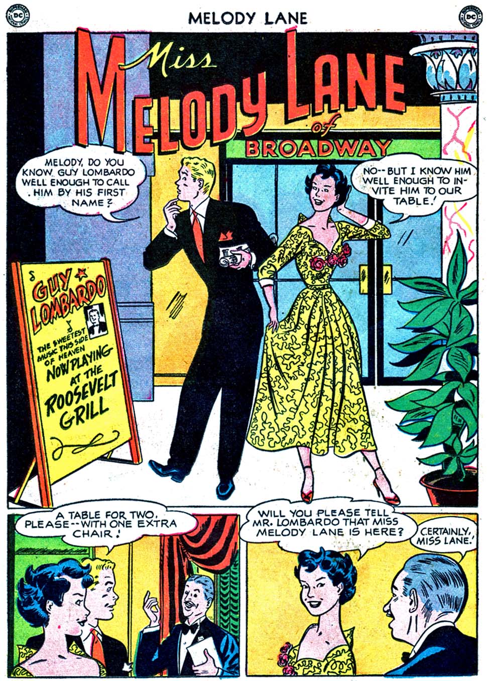 Read online Miss Melody Lane of Broadway comic -  Issue #2 - 32