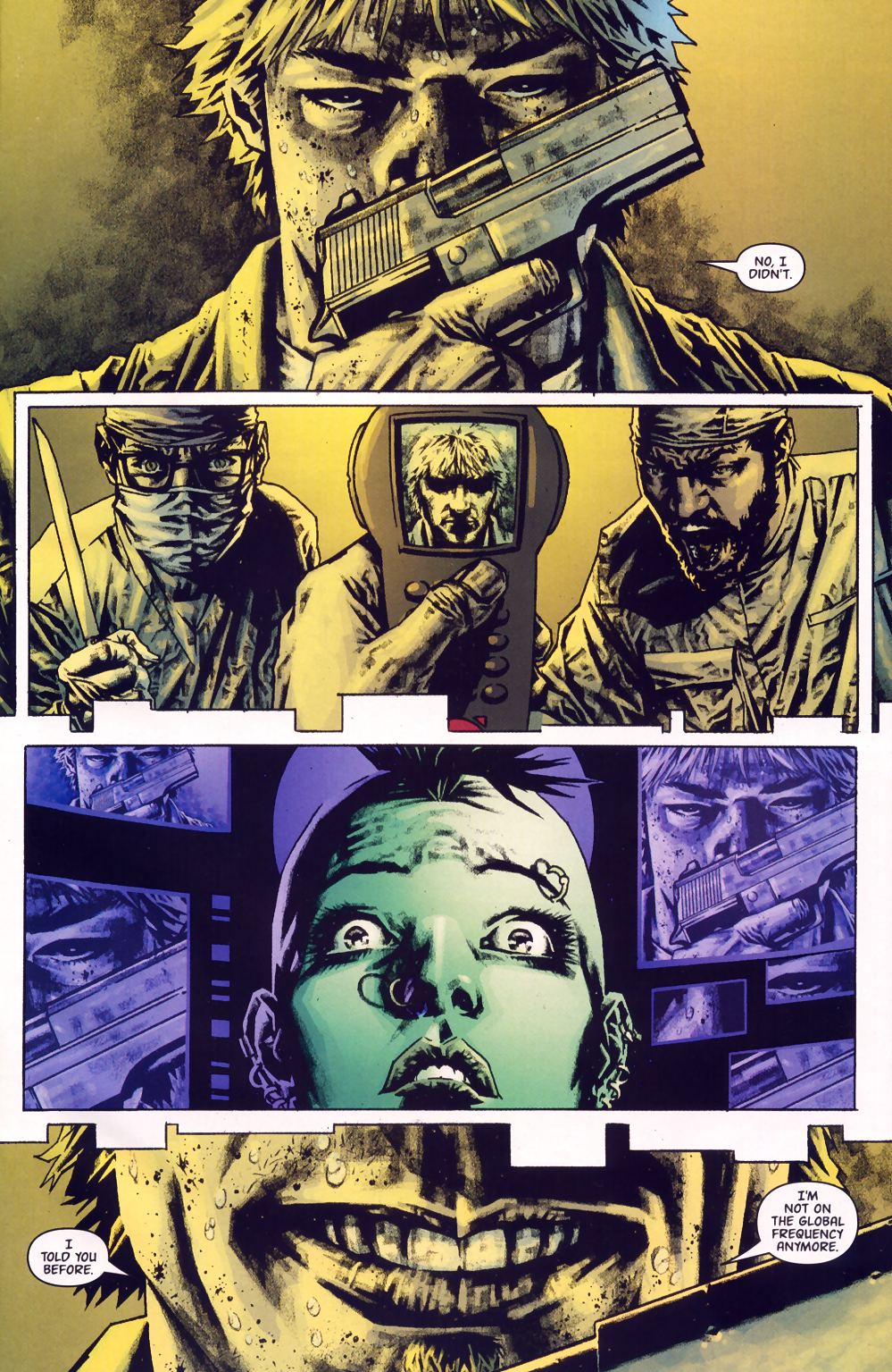 Read online Global Frequency comic -  Issue #9 - 20