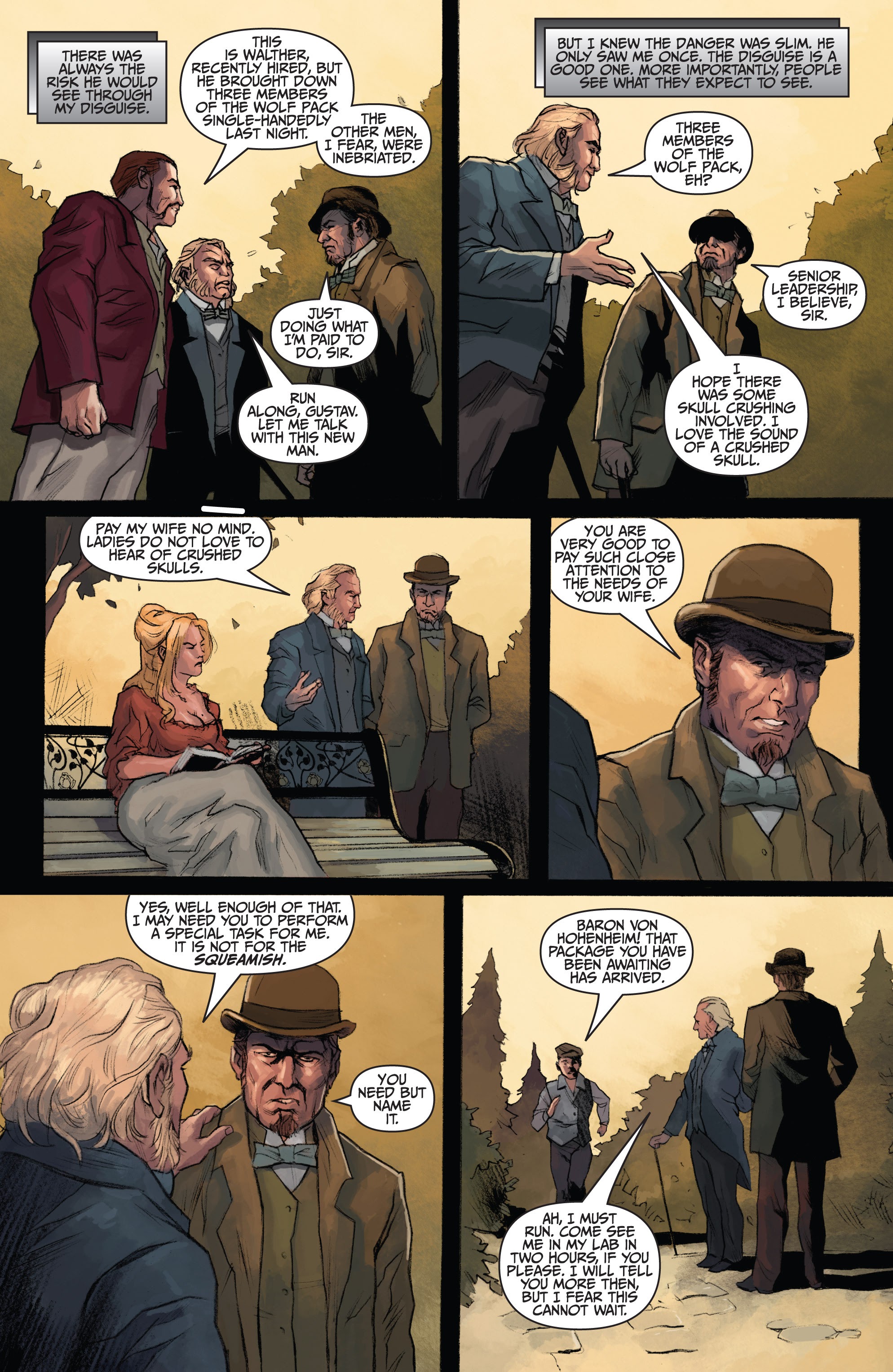 Read online Sherlock Holmes: Moriarty Lives comic -  Issue #3 - 11