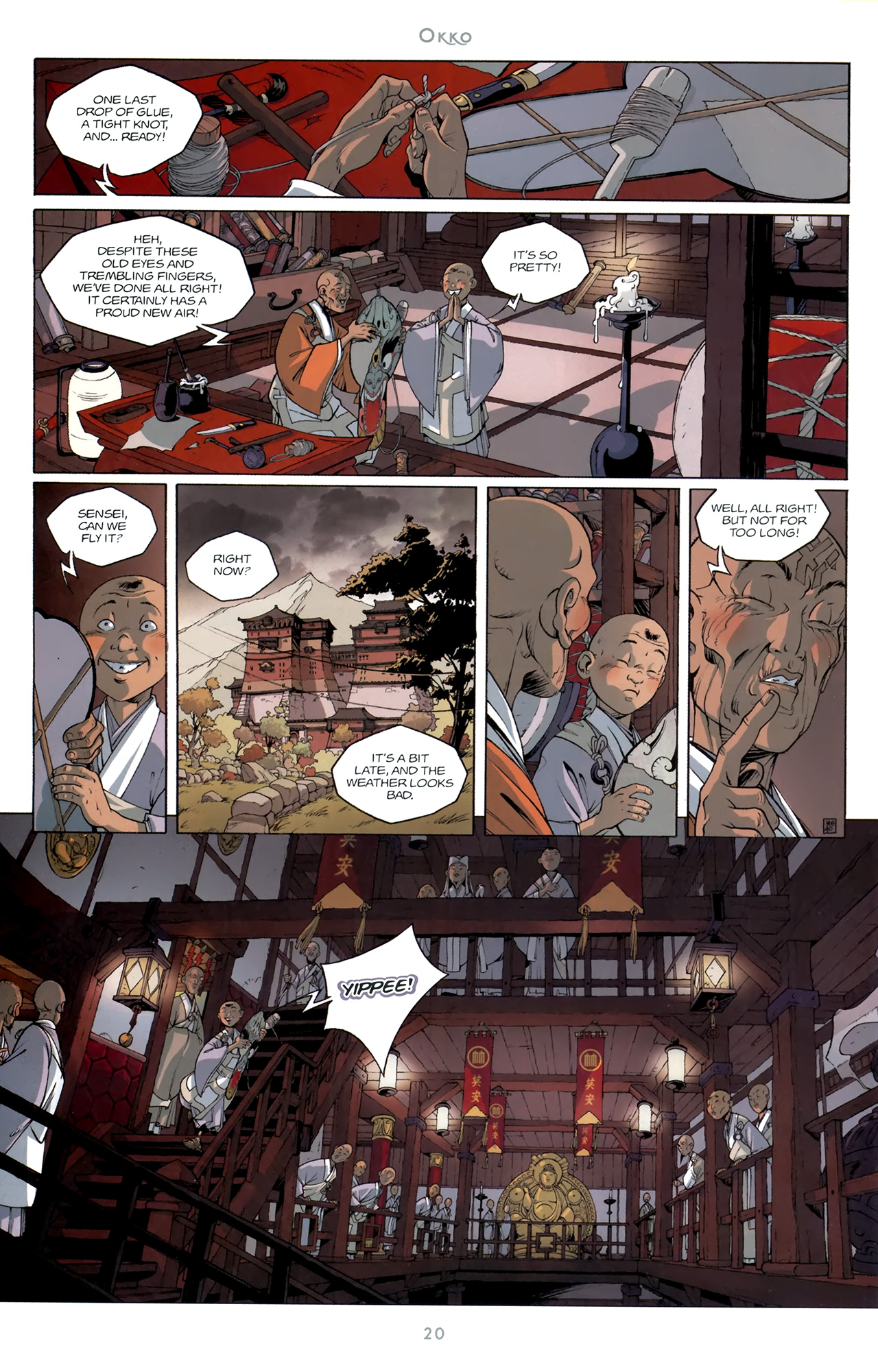 Read online Okko: The Cycle of Air comic -  Issue #2 - 20