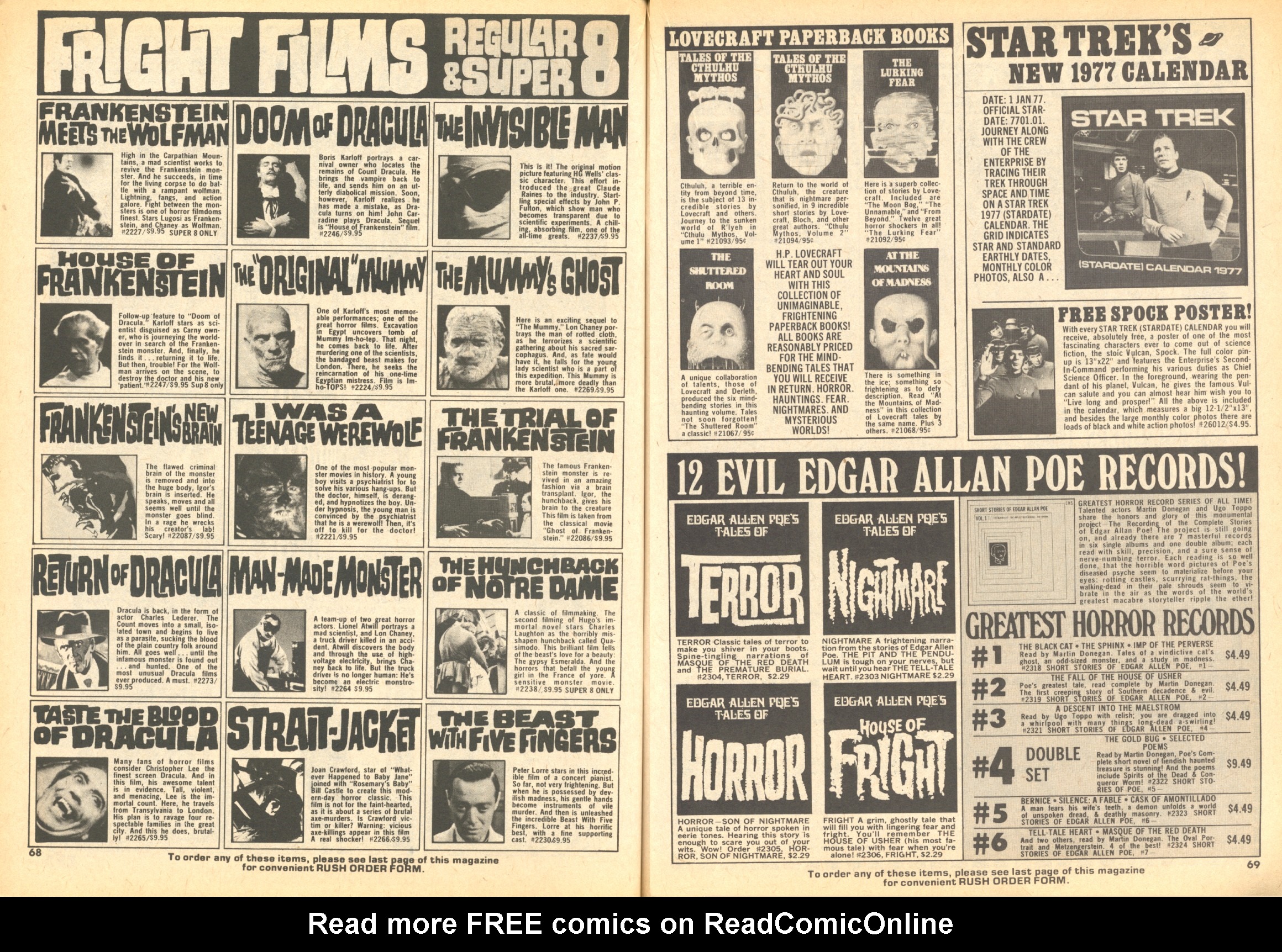 Read online Creepy (1964) comic -  Issue #91 - 68