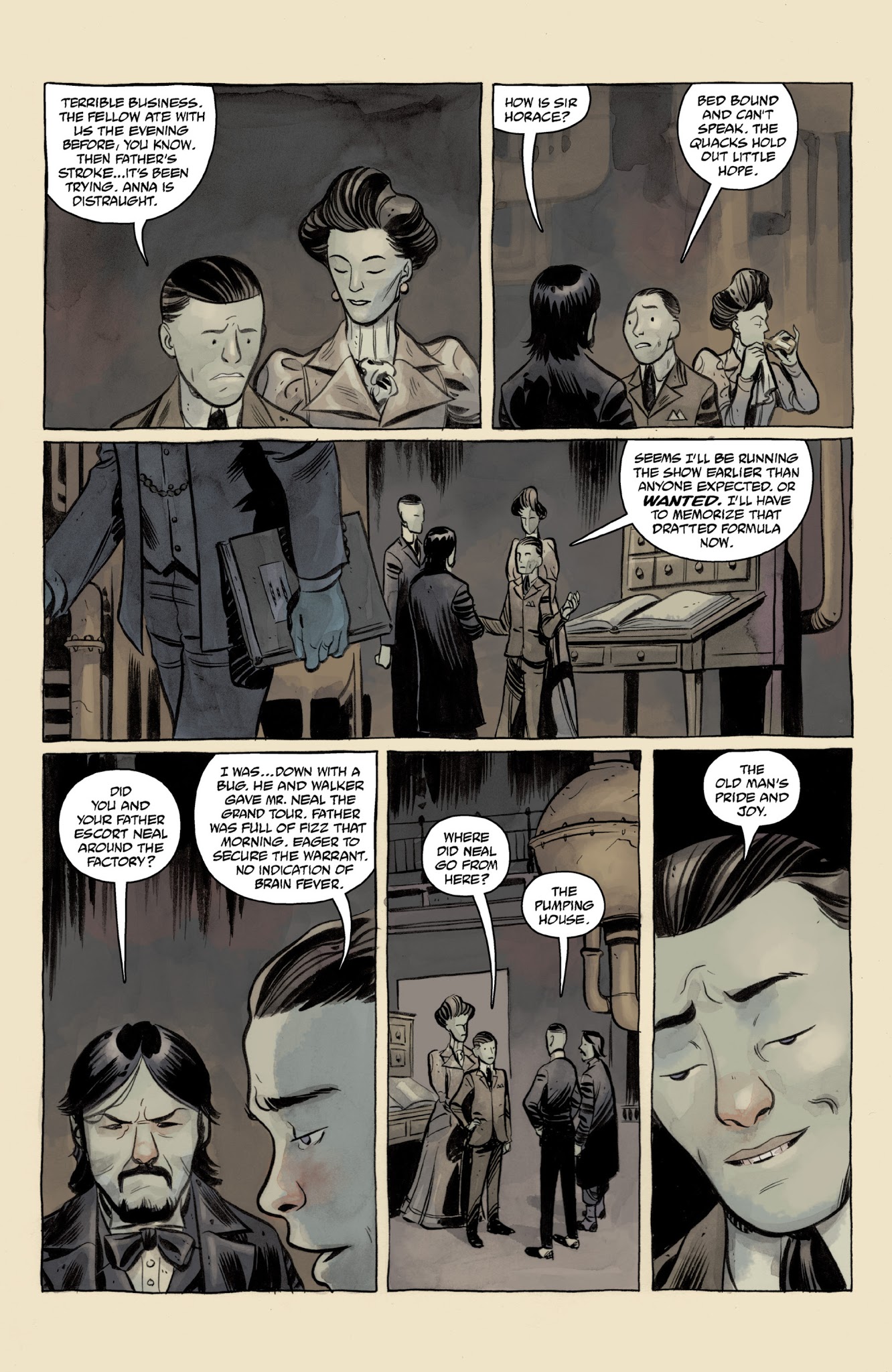 Read online Sir Edward Grey, Witchfinder: The Mysteries of Unland comic -  Issue # TPB - 39
