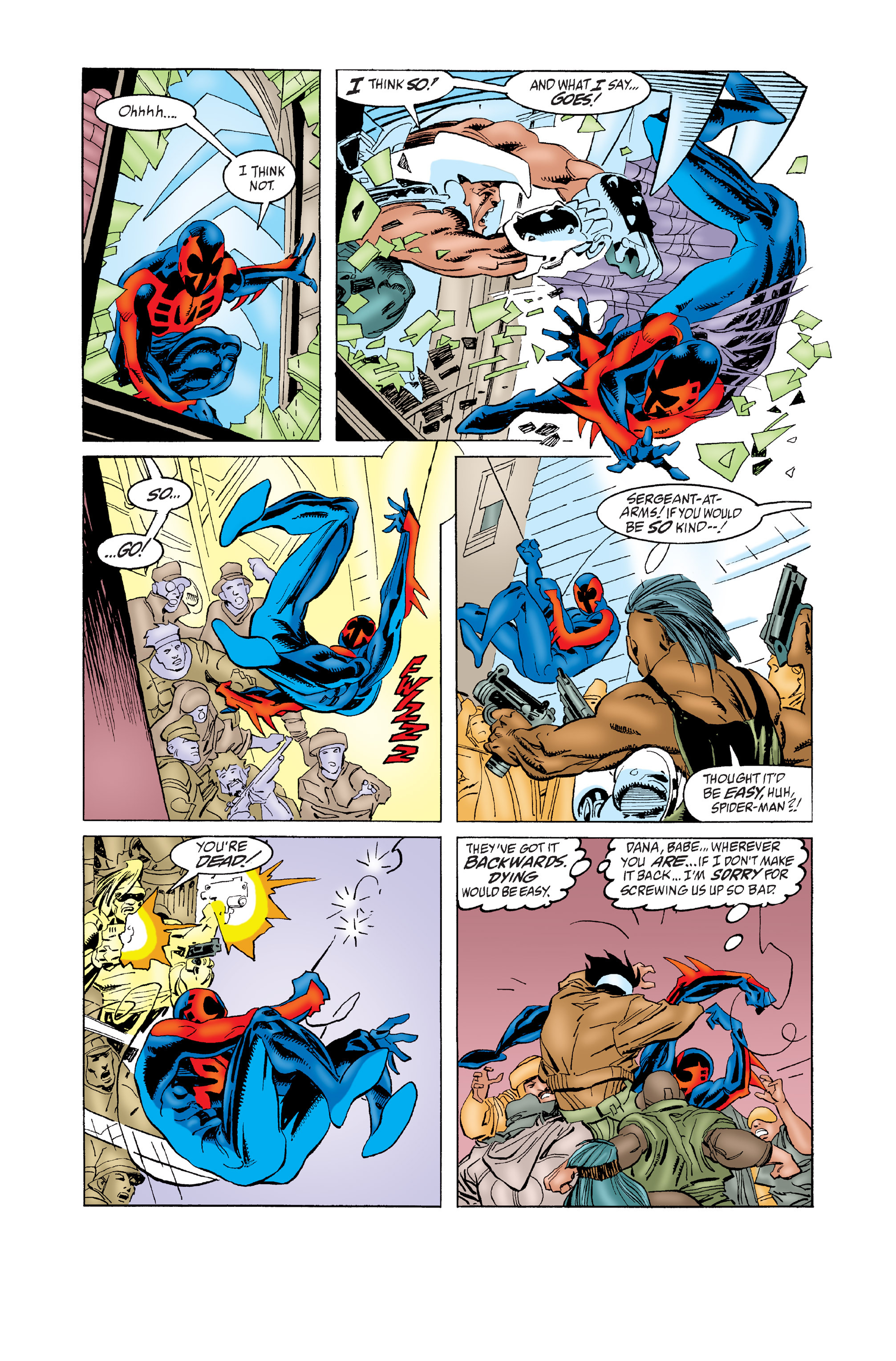 Read online Spider-Man 2099 (1992) comic -  Issue #8 - 8