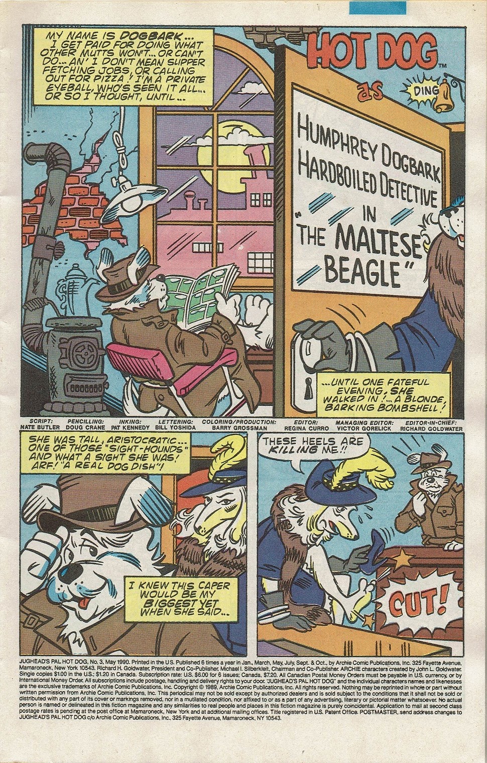 Read online Jughead's Pal Hot Dog comic -  Issue #3 - 3