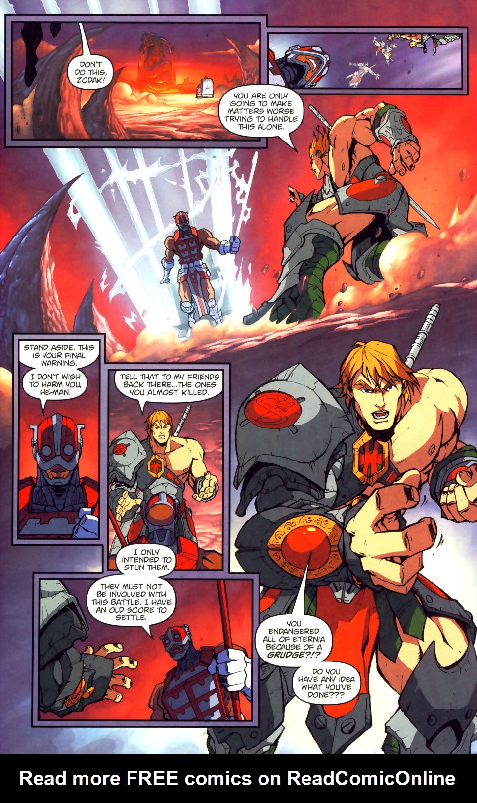 Read online Masters of the Universe Rise of the Snake Men comic -  Issue #2 - 16