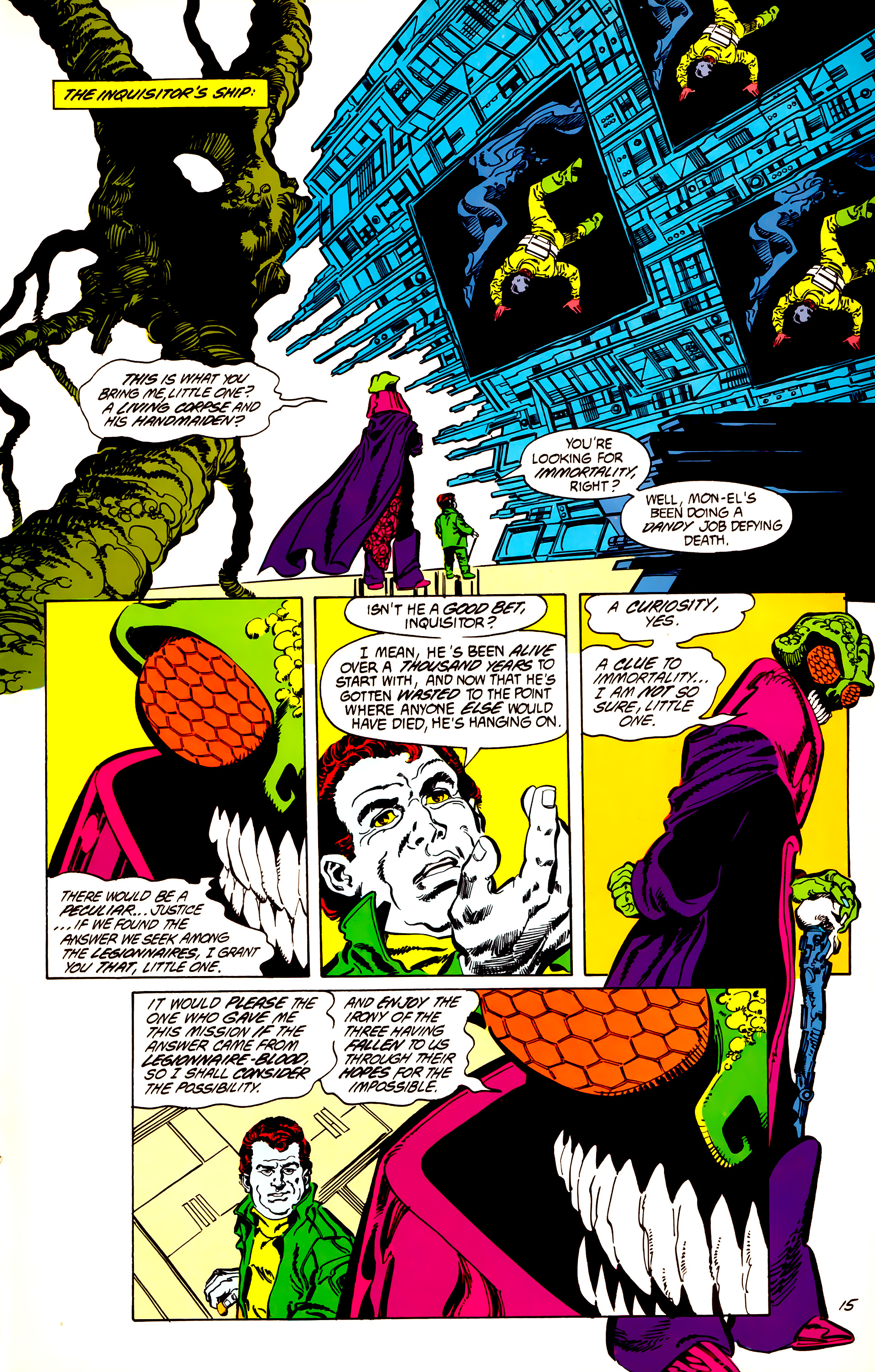 Read online Legion of Super-Heroes (1984) comic -  Issue #56 - 16