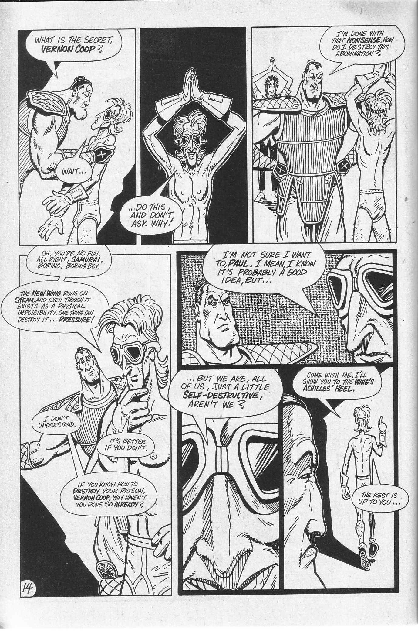 Read online Paul the Samurai (1991) comic -  Issue # TPB - 50
