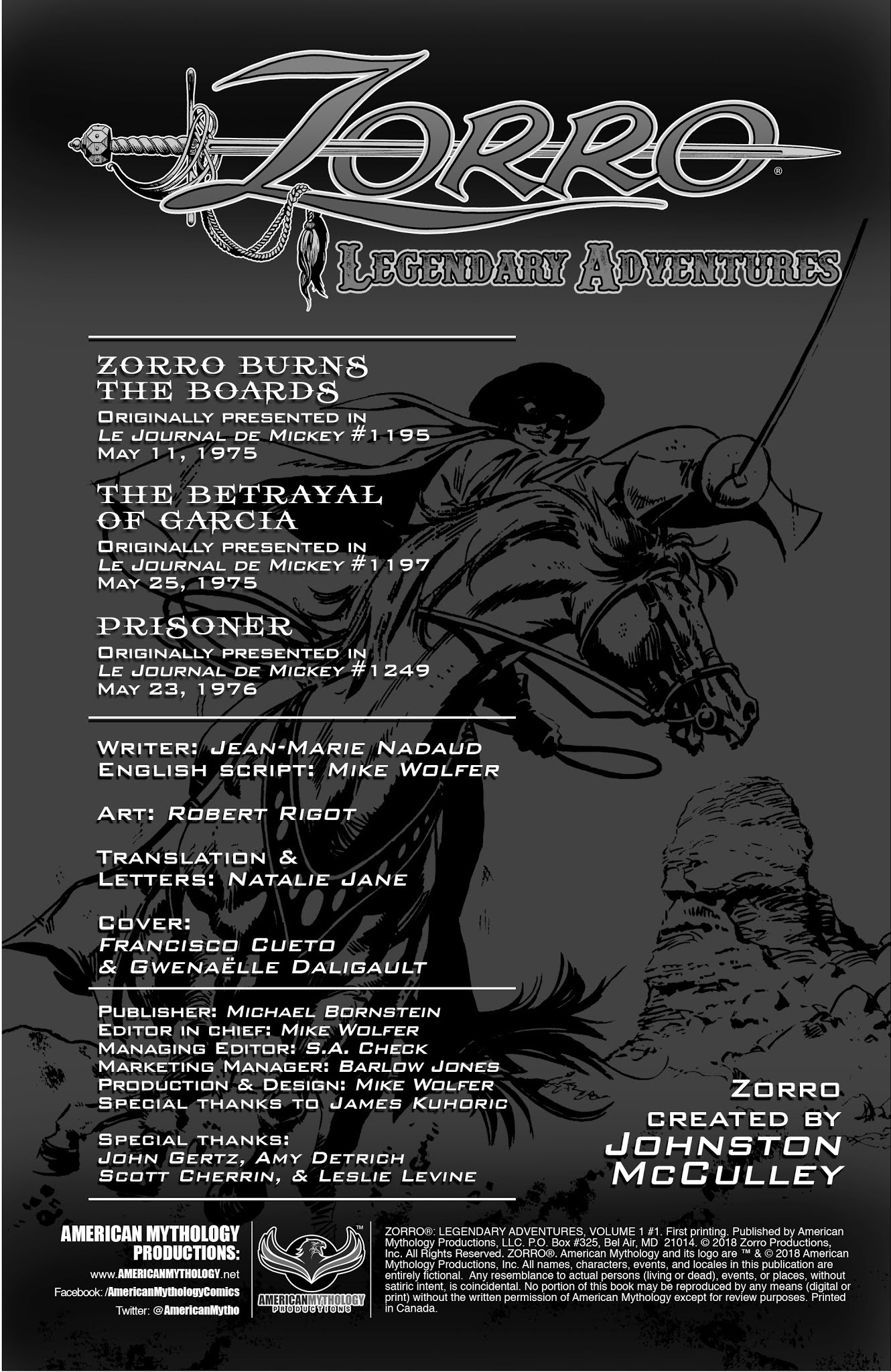 Read online Zorro: Legendary Adventures comic -  Issue # Full - 2