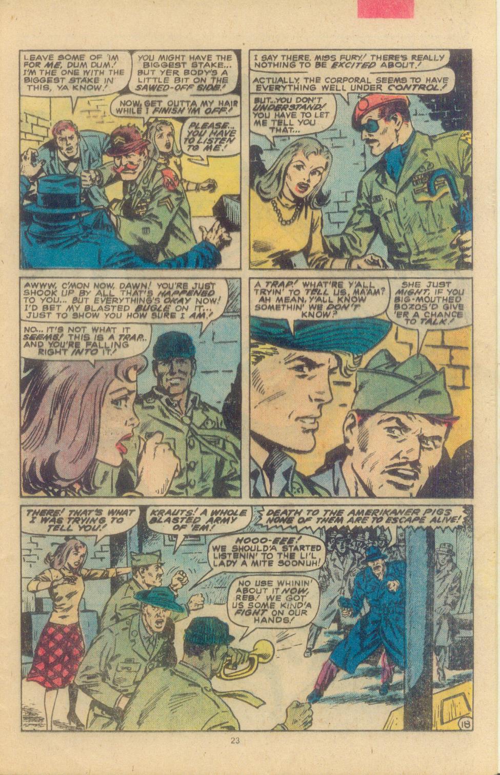 Read online Sgt. Fury comic -  Issue #163 - 25