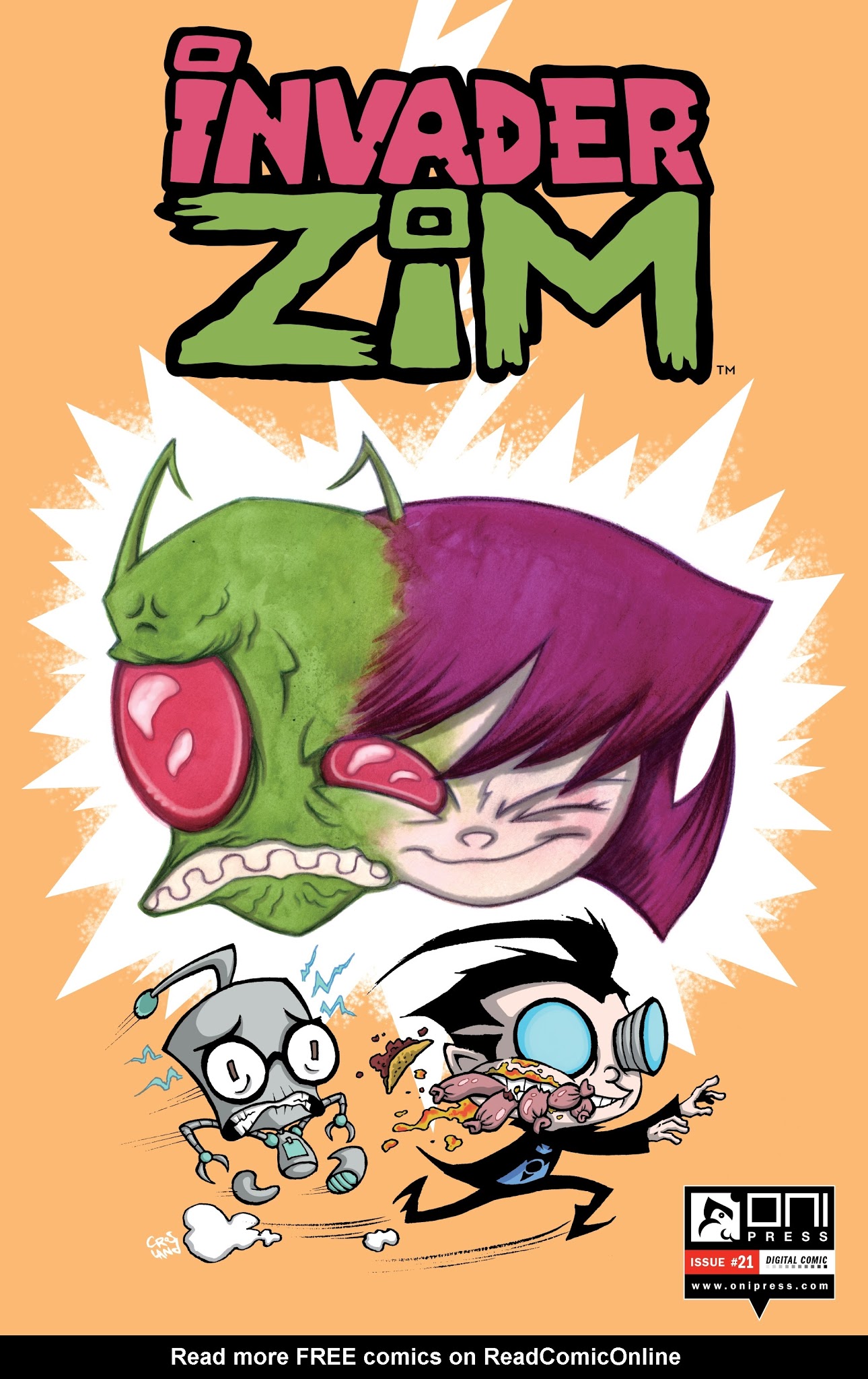 Read online Invader Zim comic -  Issue #21 - 1