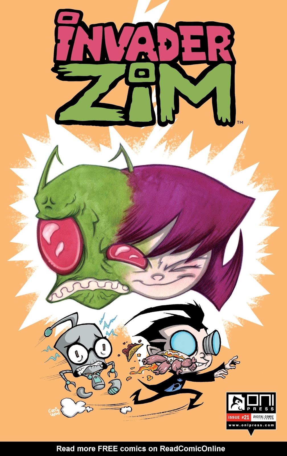 Invader Zim issue 21 - Page 1