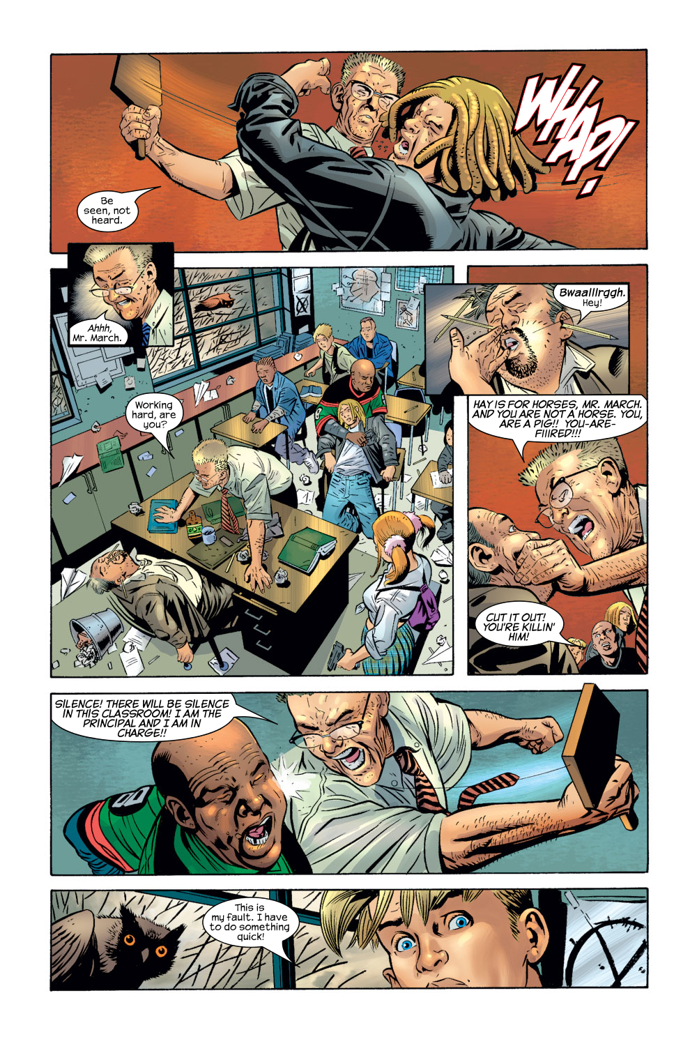 Read online Ultimate Adventures comic -  Issue #4 - 23