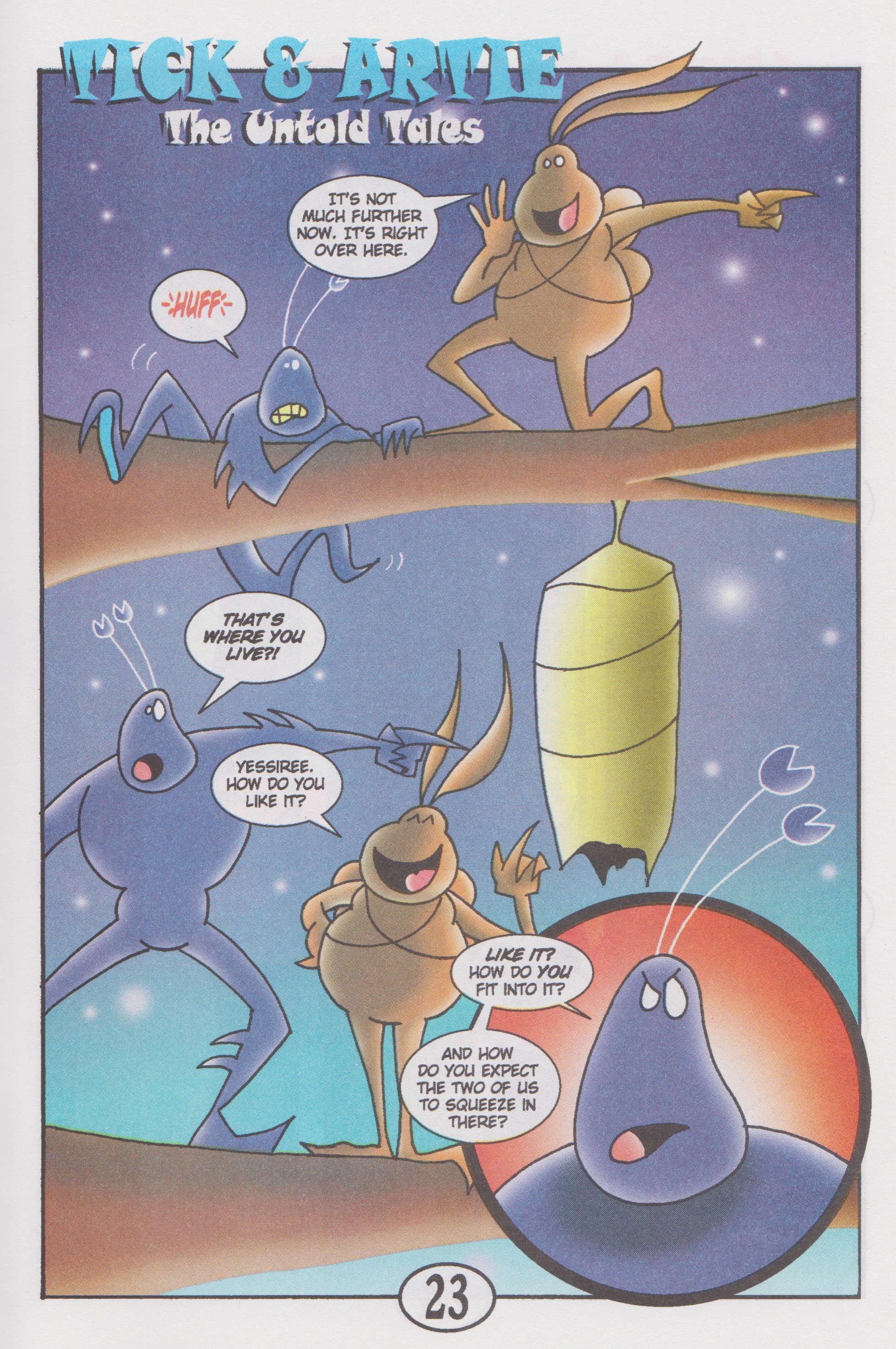 Read online Tick & Artie comic -  Issue #2 - 25