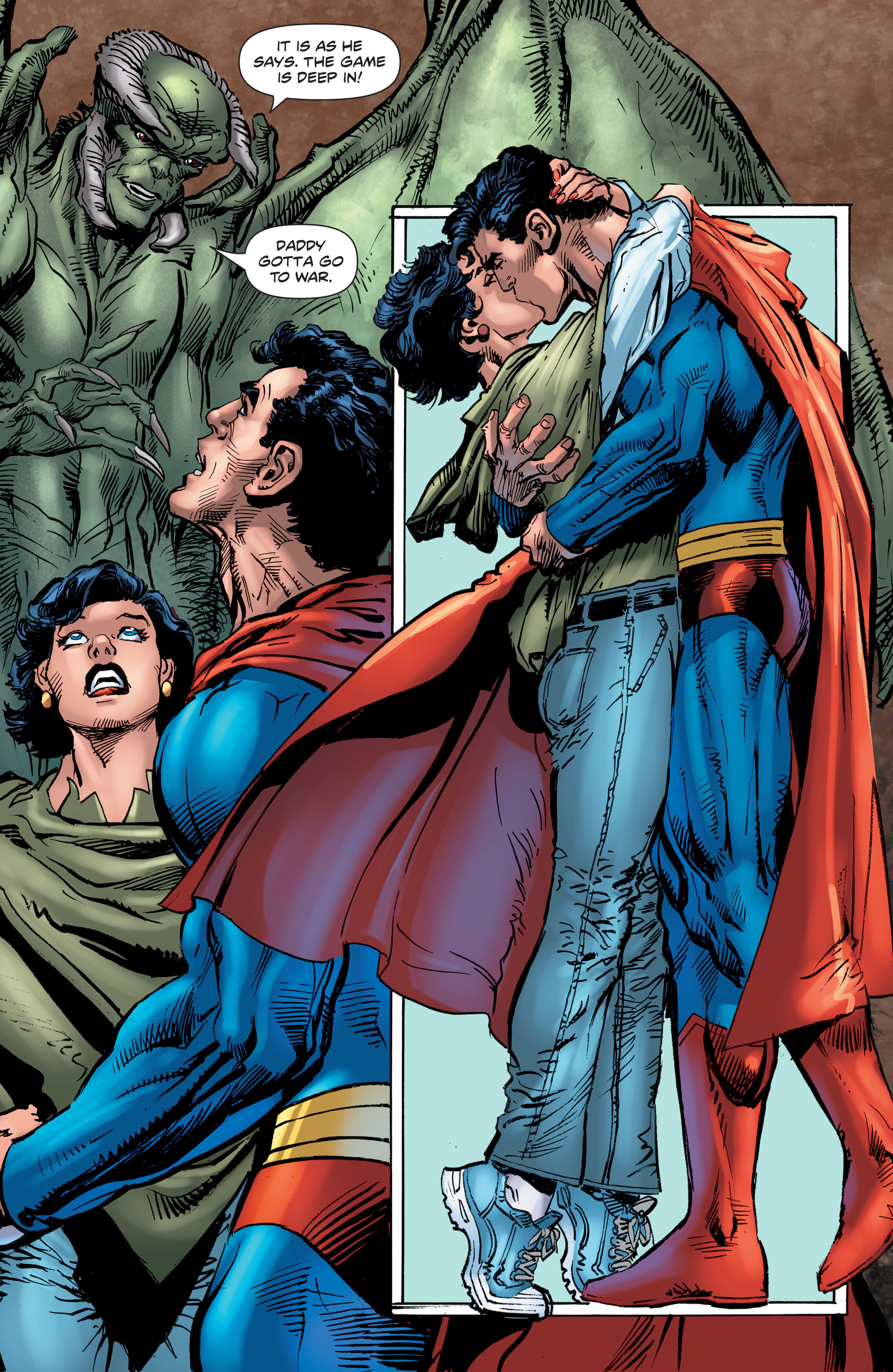 Read online Superman: The Coming of the Supermen comic -  Issue #5 - 17