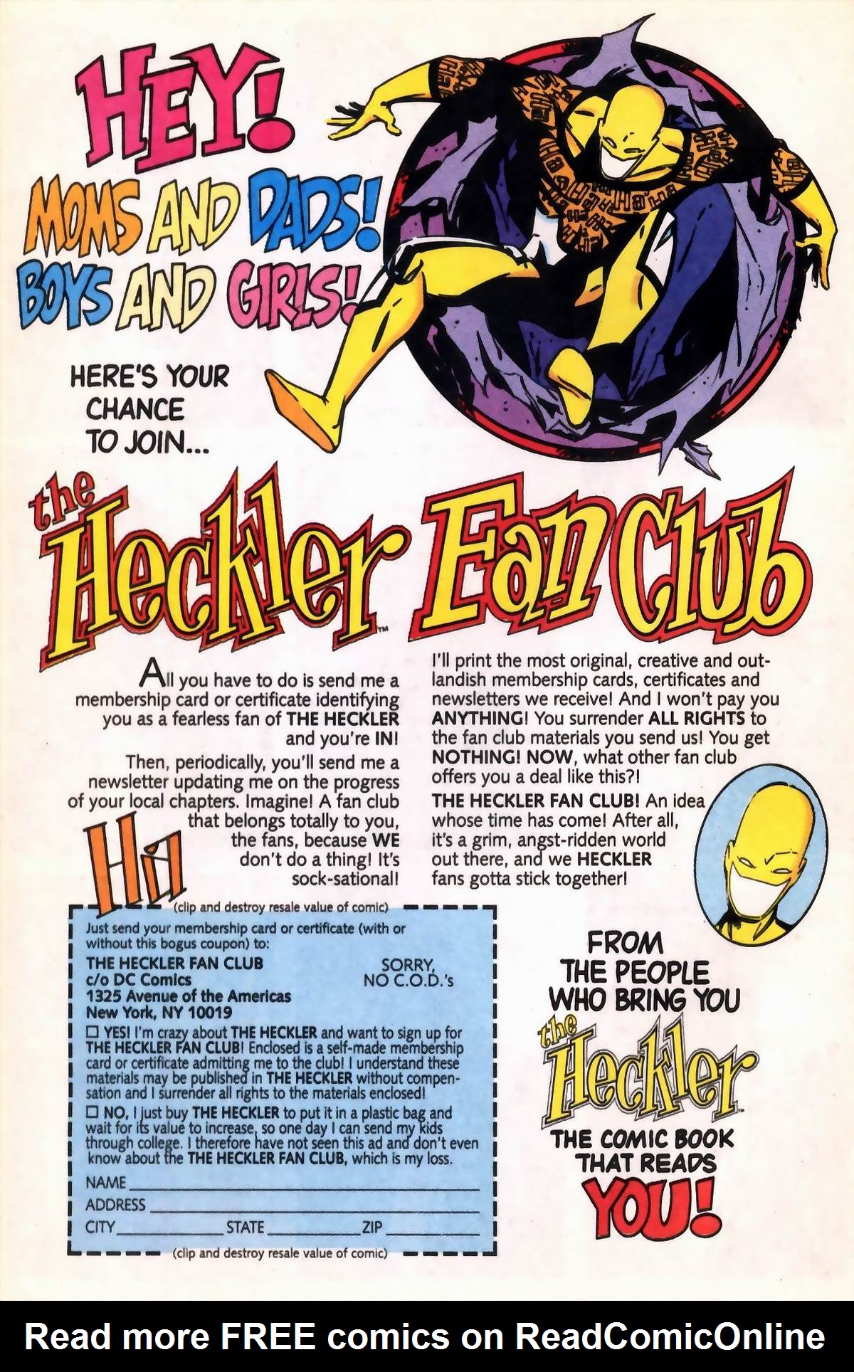 Read online Heckler comic -  Issue #3 - 32