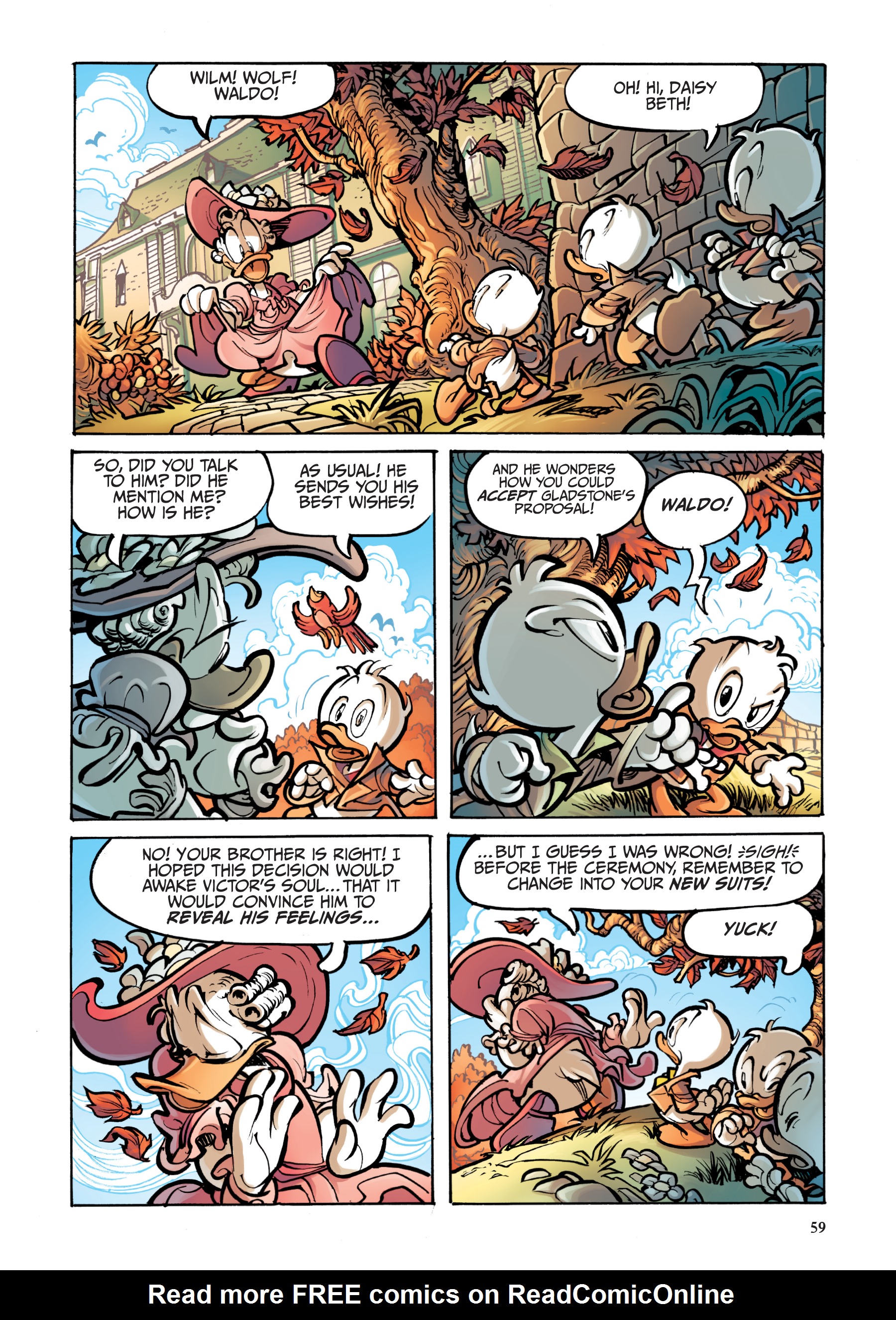 Read online Disney Frankenstein, Starring Donald Duck comic -  Issue # TPB - 59