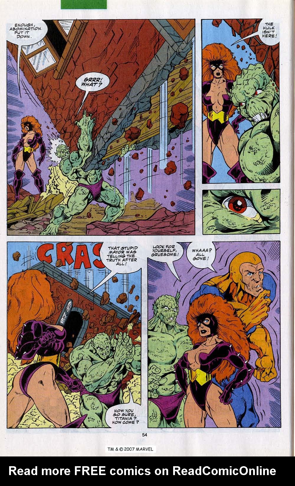 Read online The Incredible Hulk (1968) comic -  Issue # _Annual 1993 - 56