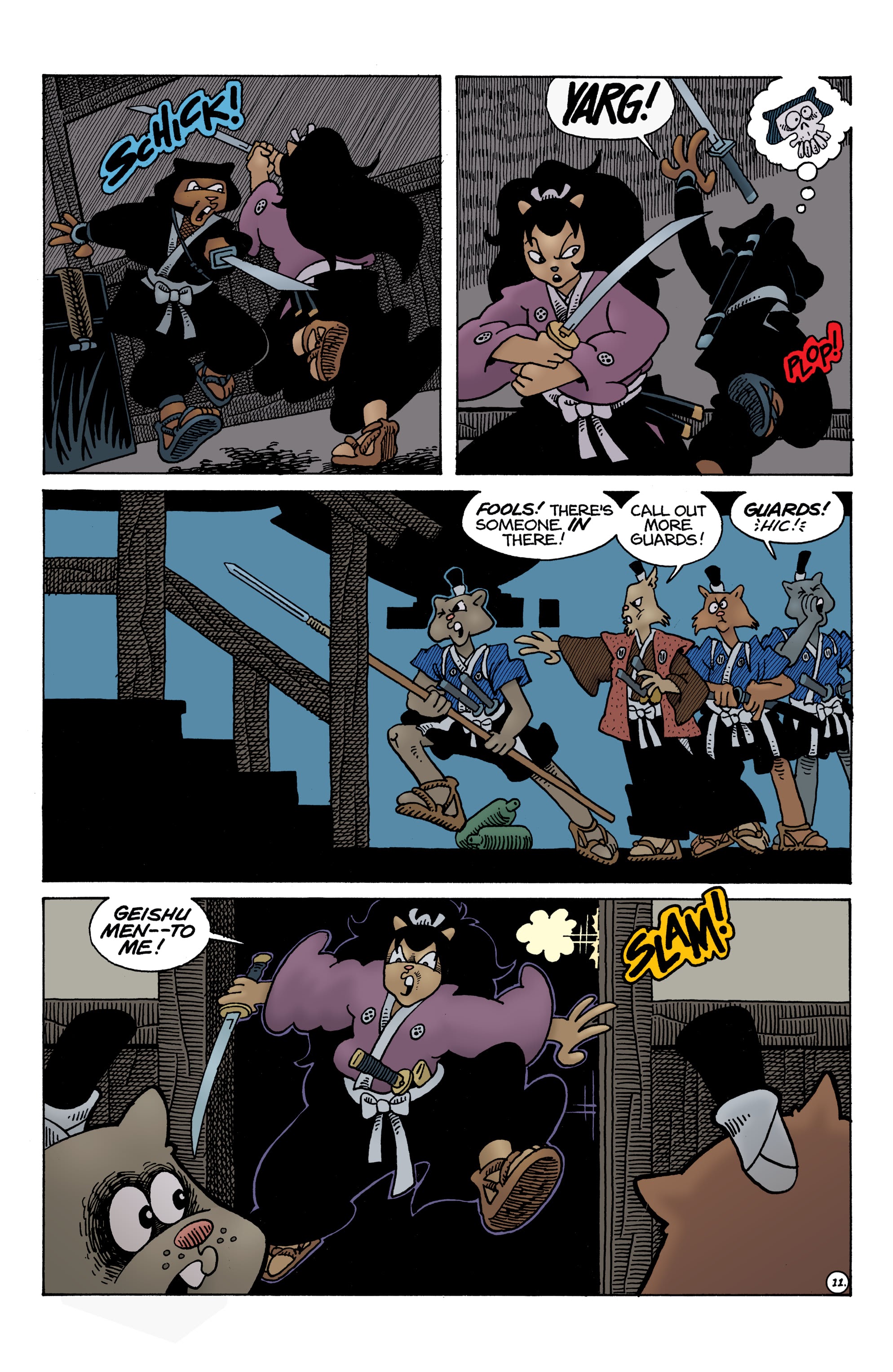 Read online Usagi Yojimbo: The Dragon Bellow Conspiracy comic -  Issue #1 - 12