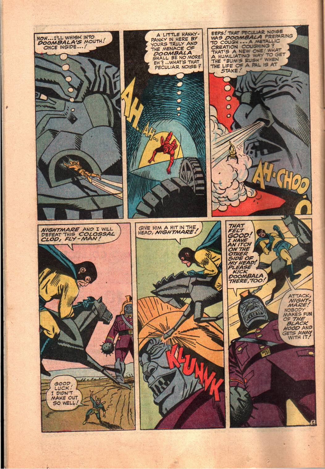 Read online Fly Man comic -  Issue #32 - 8