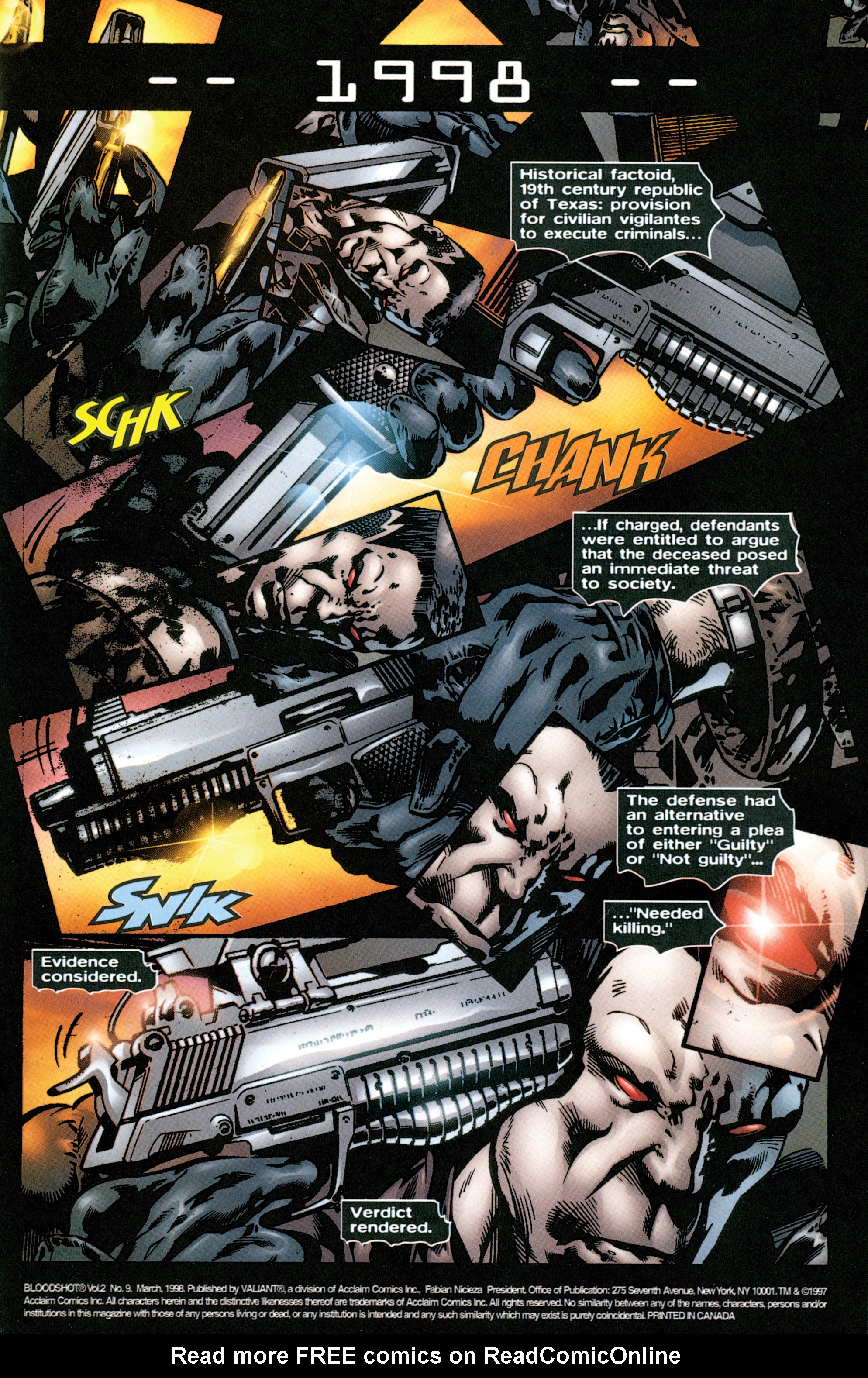 Read online Bloodshot (1997) comic -  Issue #9 - 2