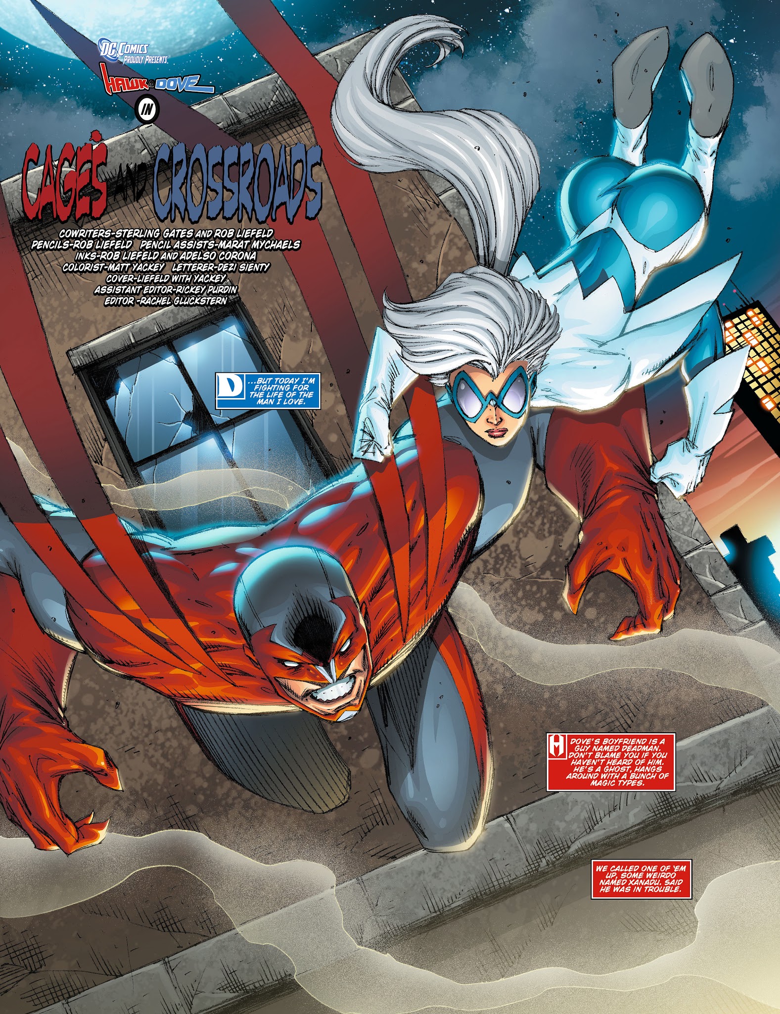 Read online Hawk and Dove (2011) comic -  Issue #5 - 6