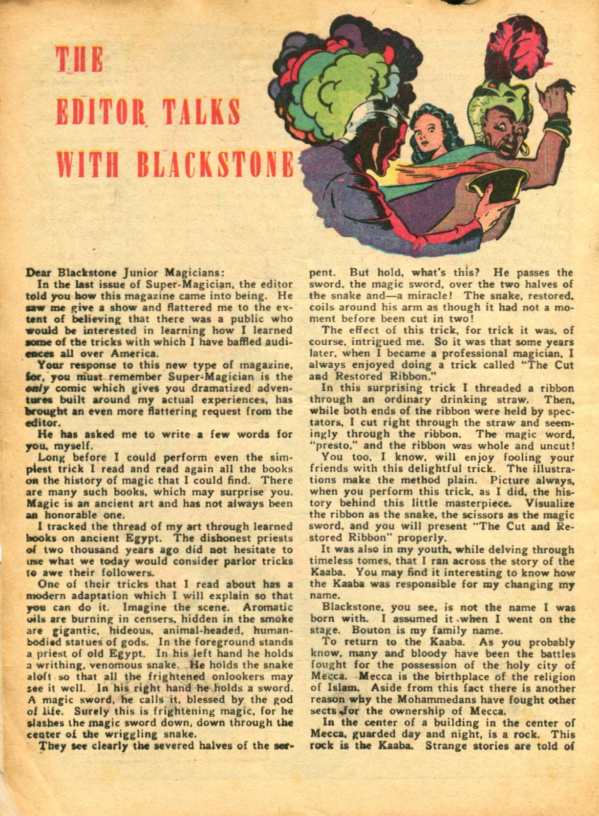 Read online Super-Magician Comics comic -  Issue #5 - 4